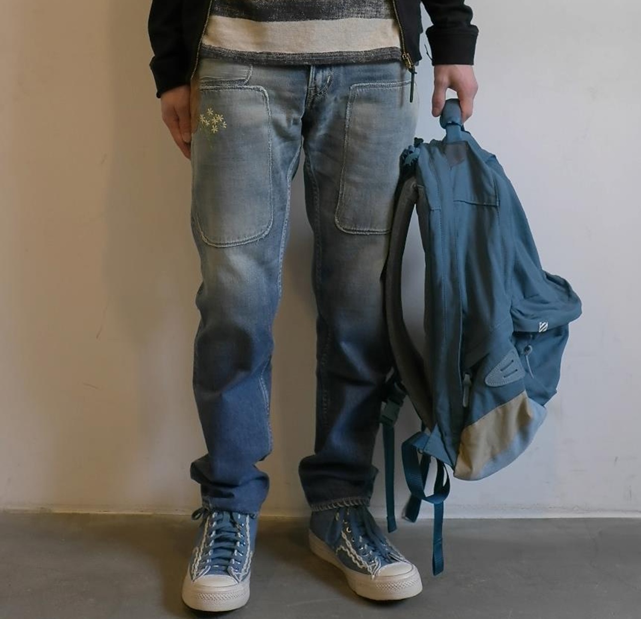 RE-STOCK: VISVIM SOCIAL SCULPTURE 04 DAMAGED-8 JEANS - SIZE 32 HB SHOP ARRIVAL (現貨發售中)