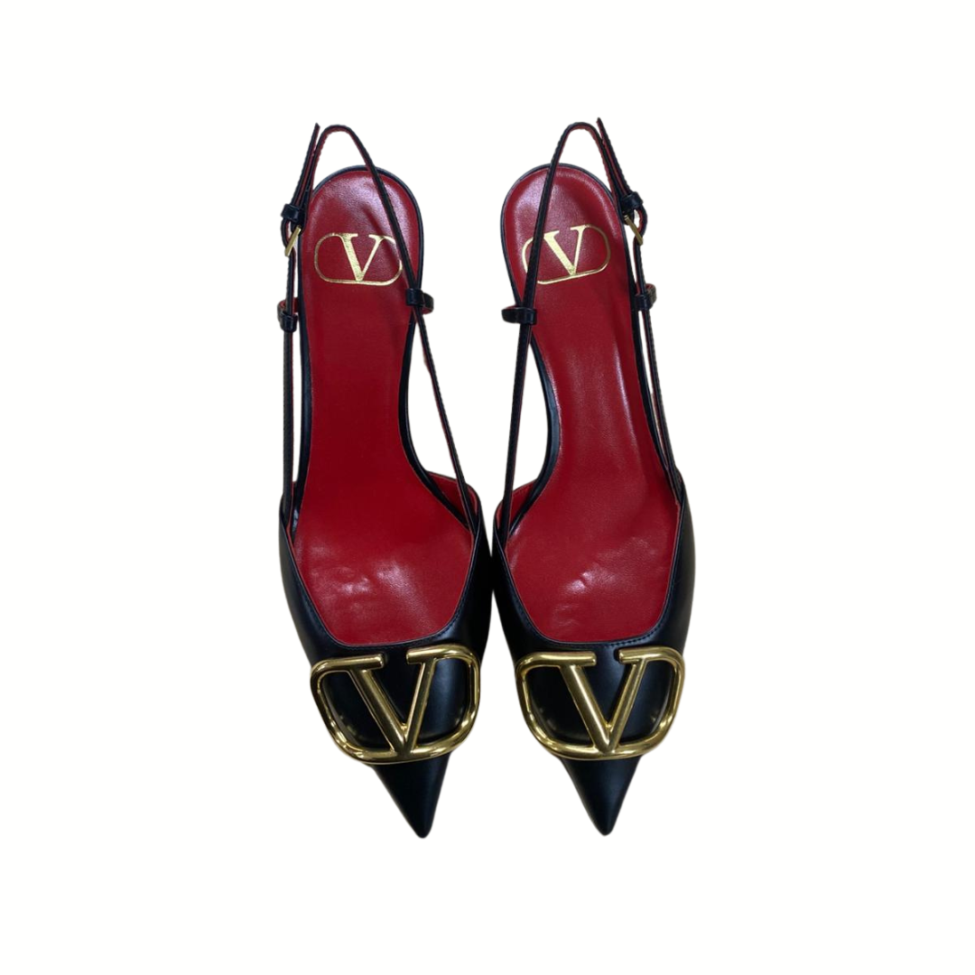 1FF0101-152 [VALENTINO GARAVANI] Sling Back T. 40 NERO (SS26) #8W2S0Q70DSH.0NO (S-EU-E)