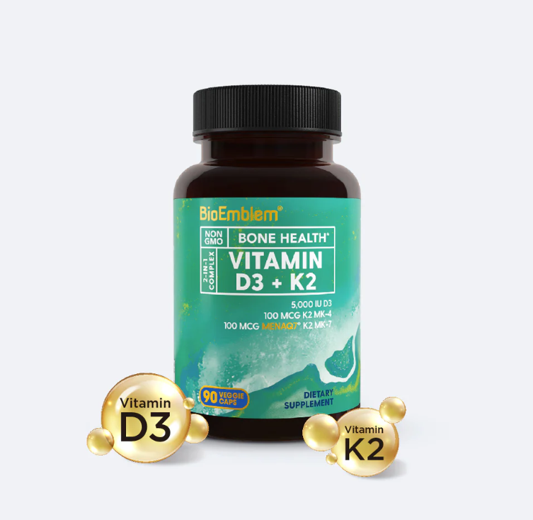 A13 BioEmblem 維他命D3+K2 (90粒)｜UB23120001-01