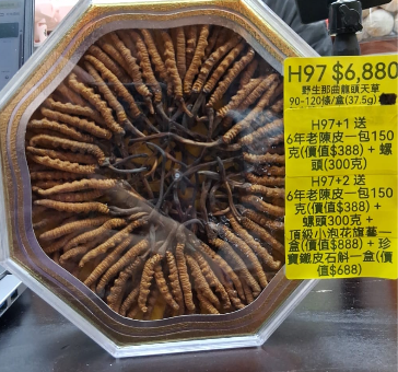 AB260102-H97-野生那曲龍頭天草 90-120條/盒(37.5g)