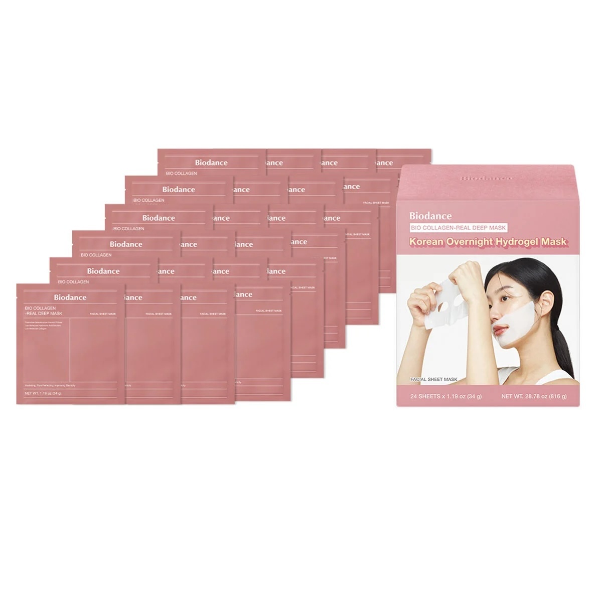 [FROM COSTCO] Biodance Bio Collagen Real Deep Mask [24PCS]