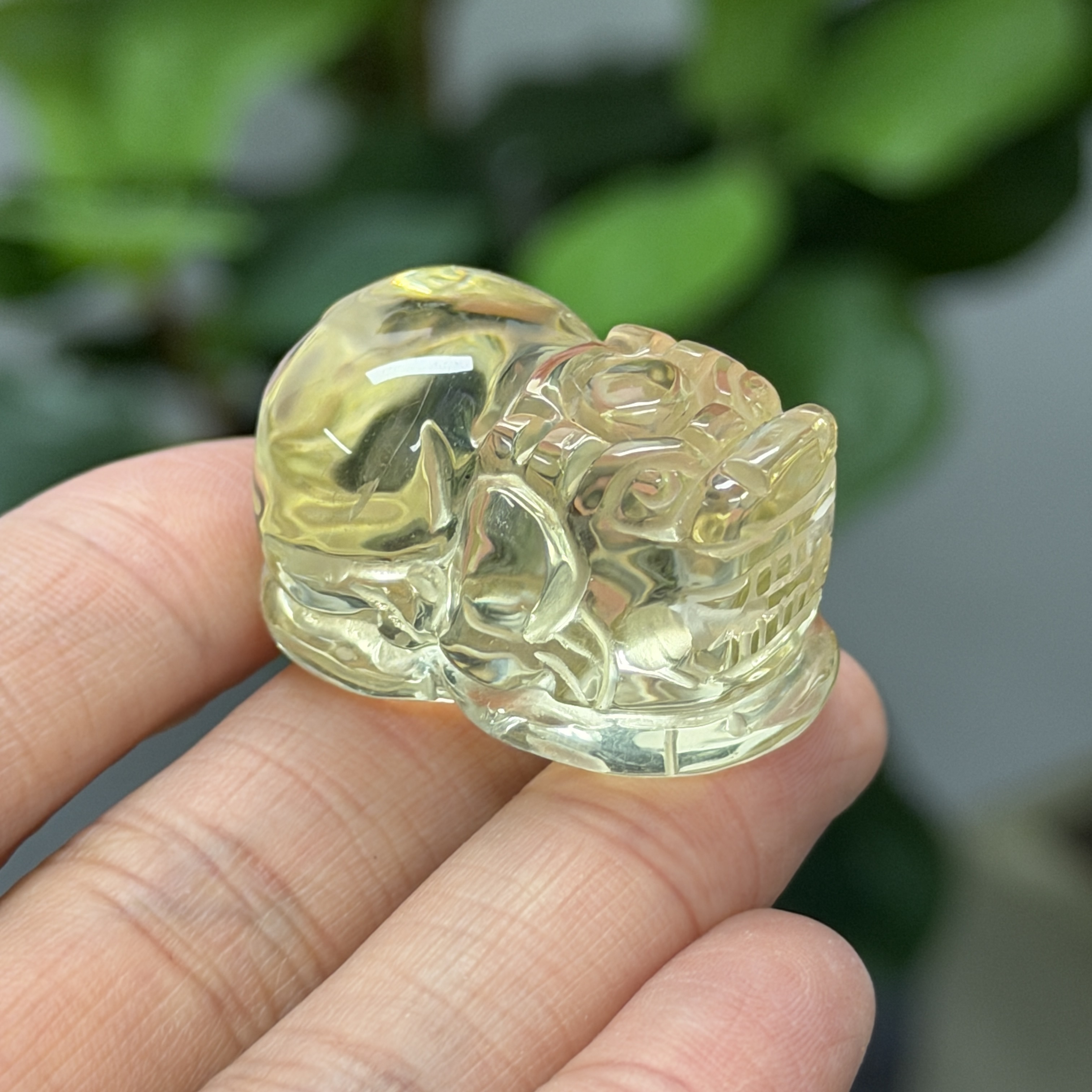 黃水晶貔貅 C1777