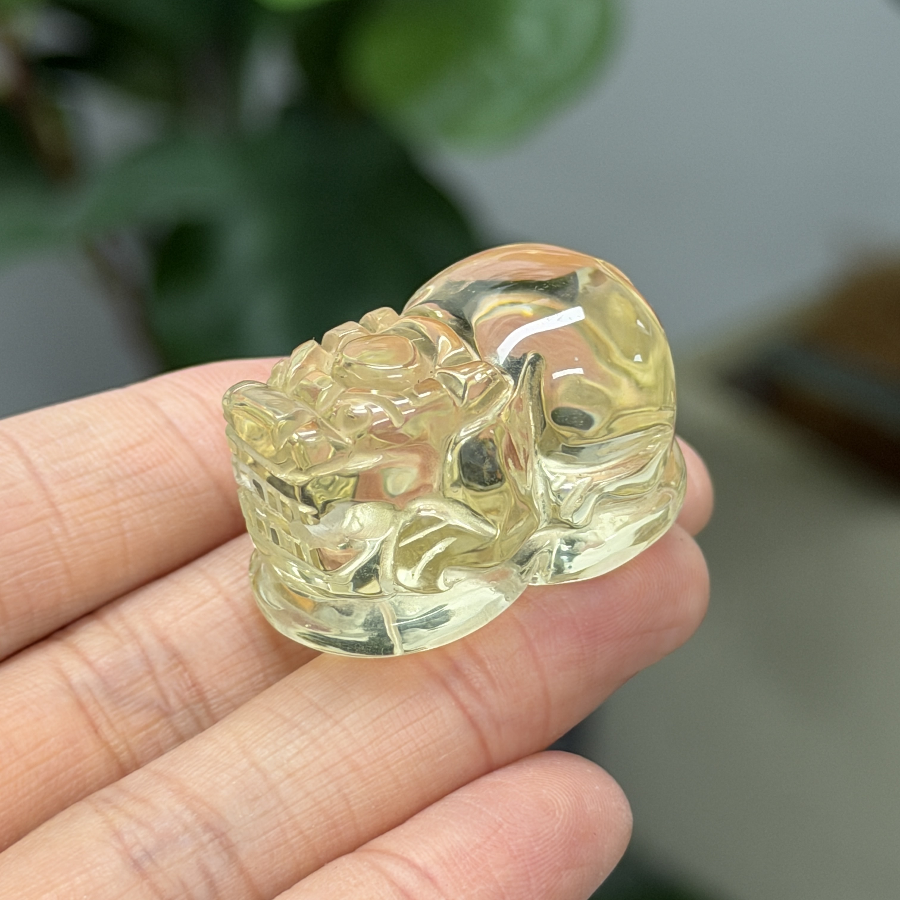 黃水晶貔貅 C1777