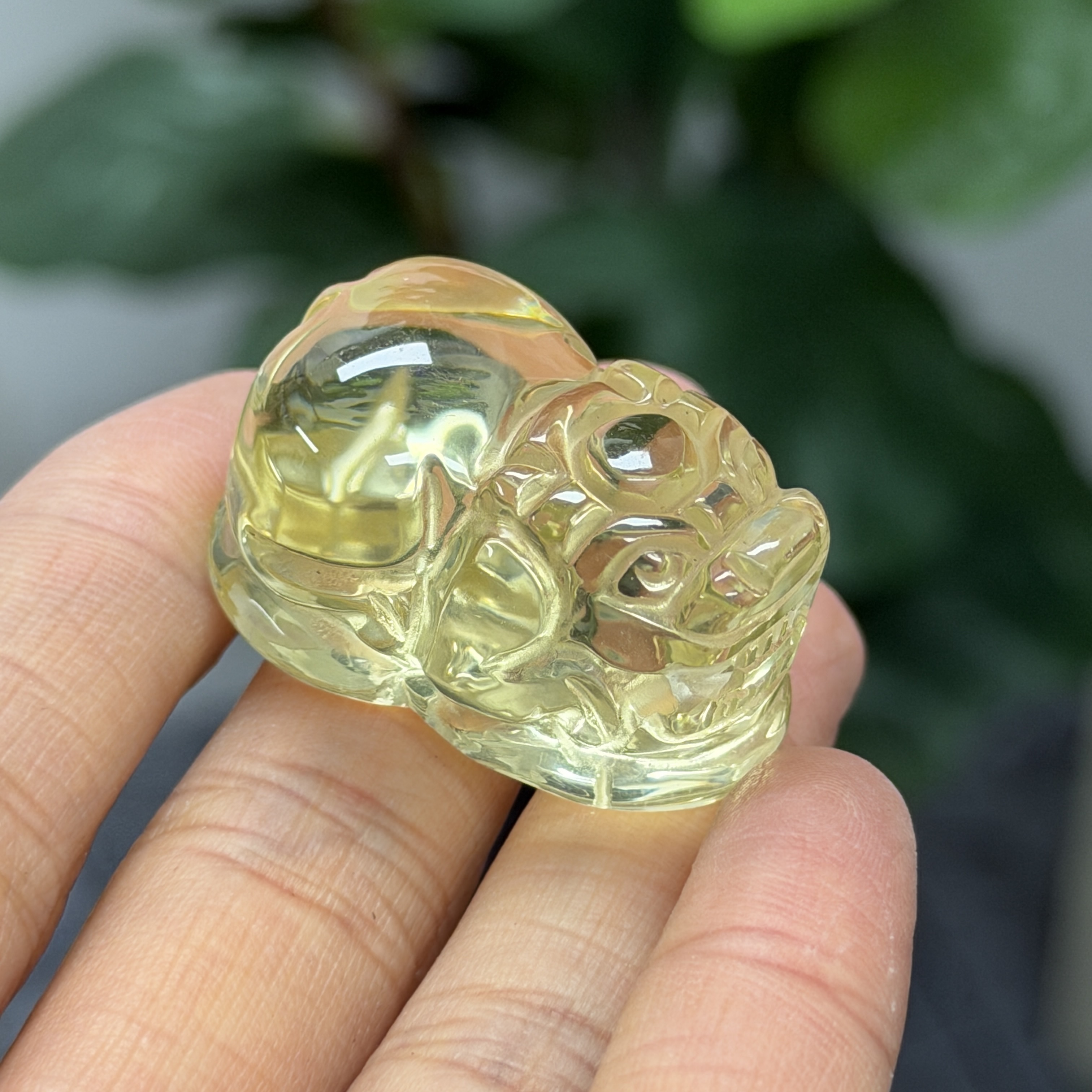 黃水晶貔貅 C1776