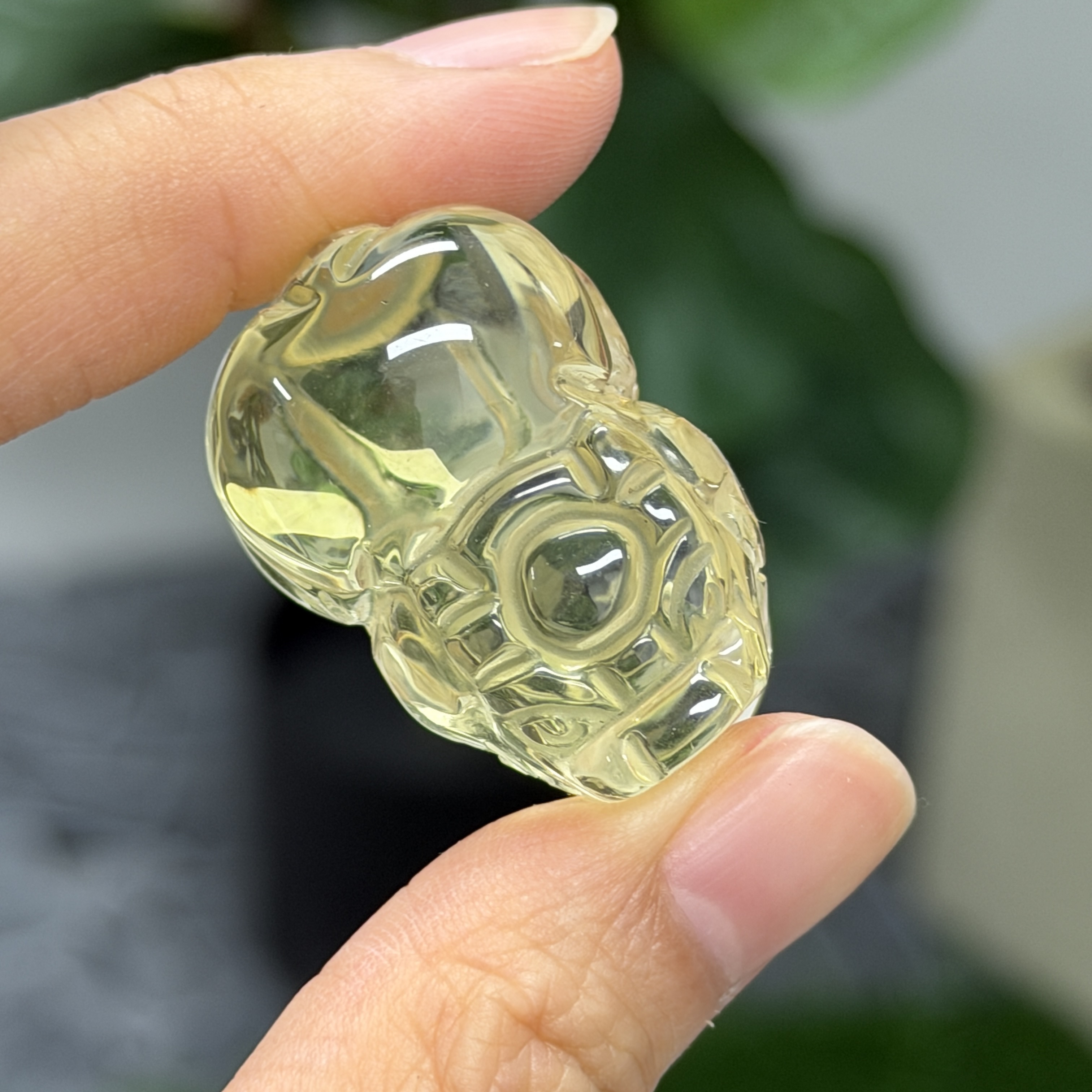 黃水晶貔貅 C1776