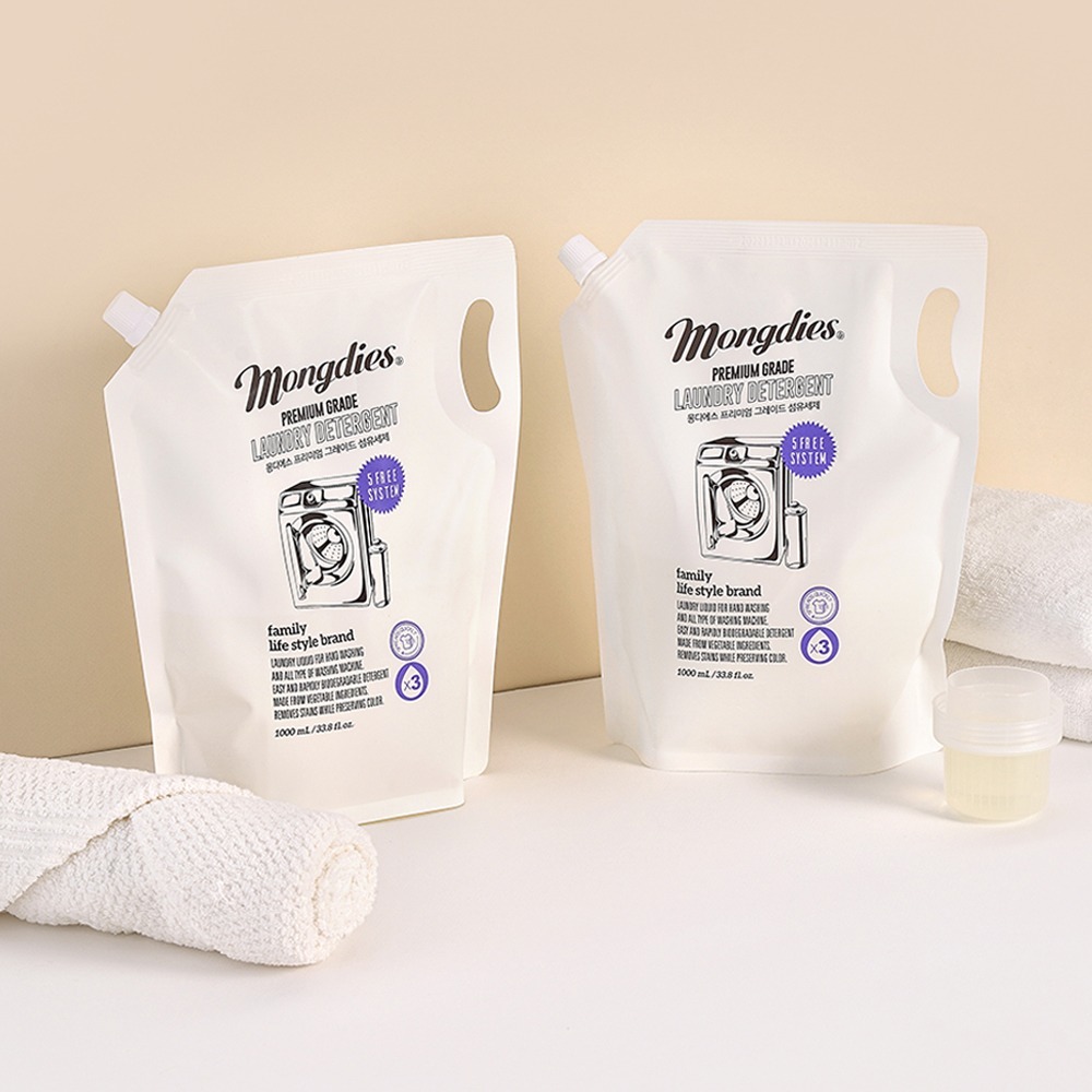 Mongdies 織物洗滌劑補充裝 1000ml