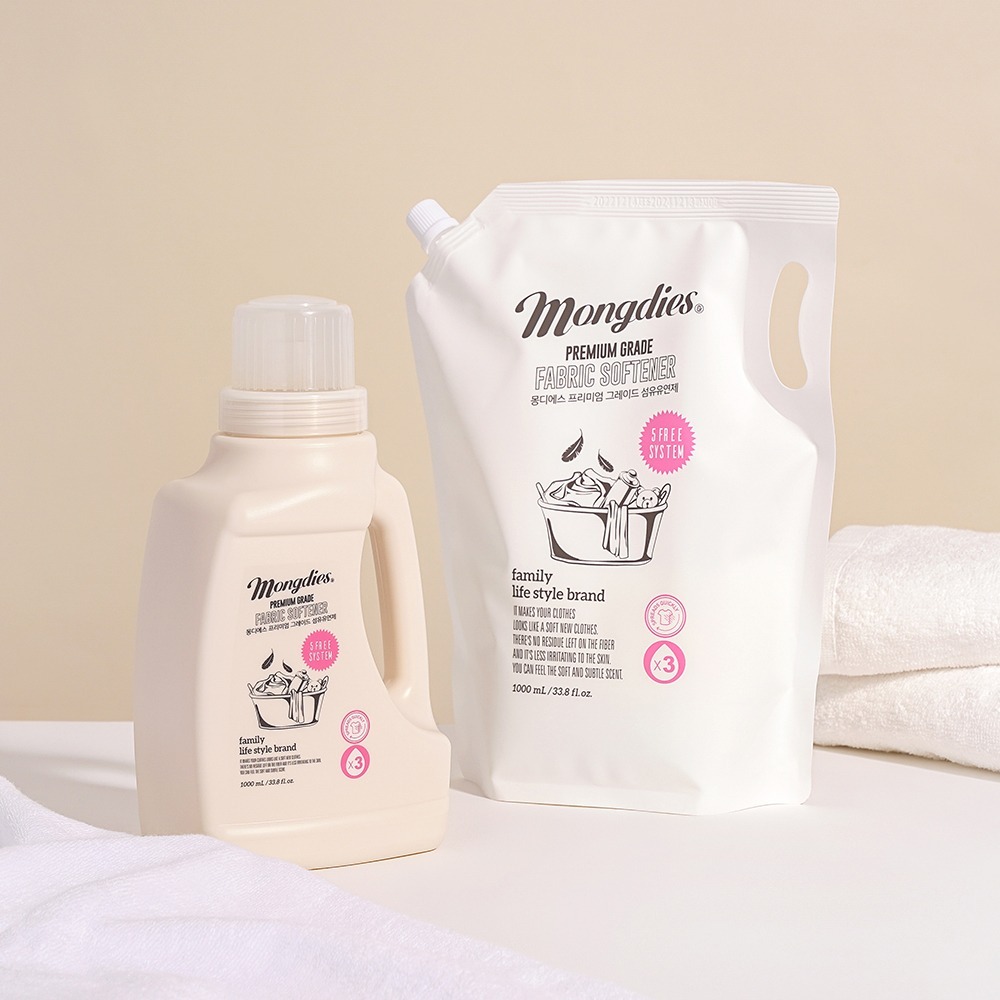 Mongdies 嬰兒衣物柔順劑 1000ml