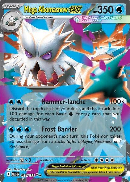 POKEMON ENGLISH MEGEN 036/132