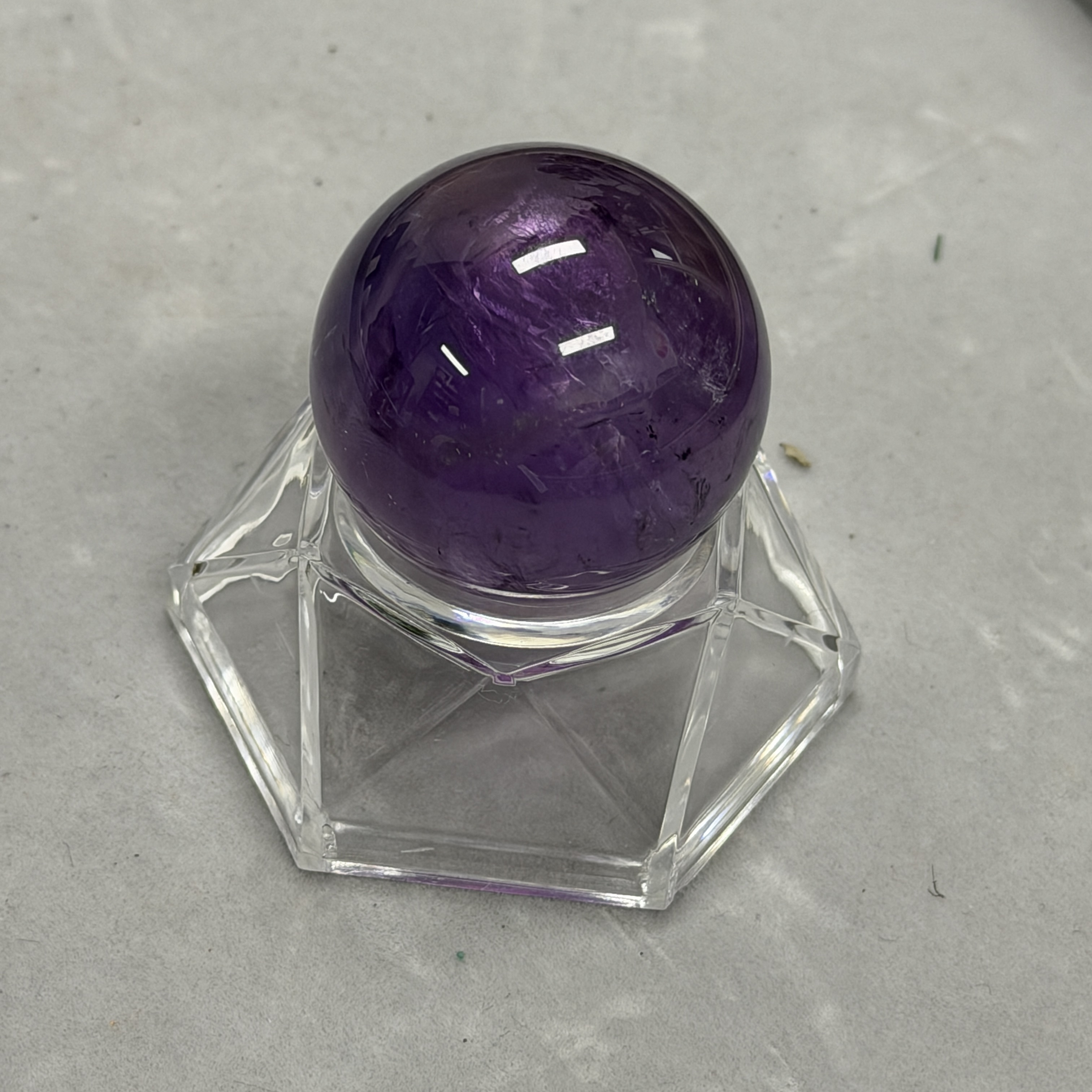 紫水晶球 3.6cm AC2341