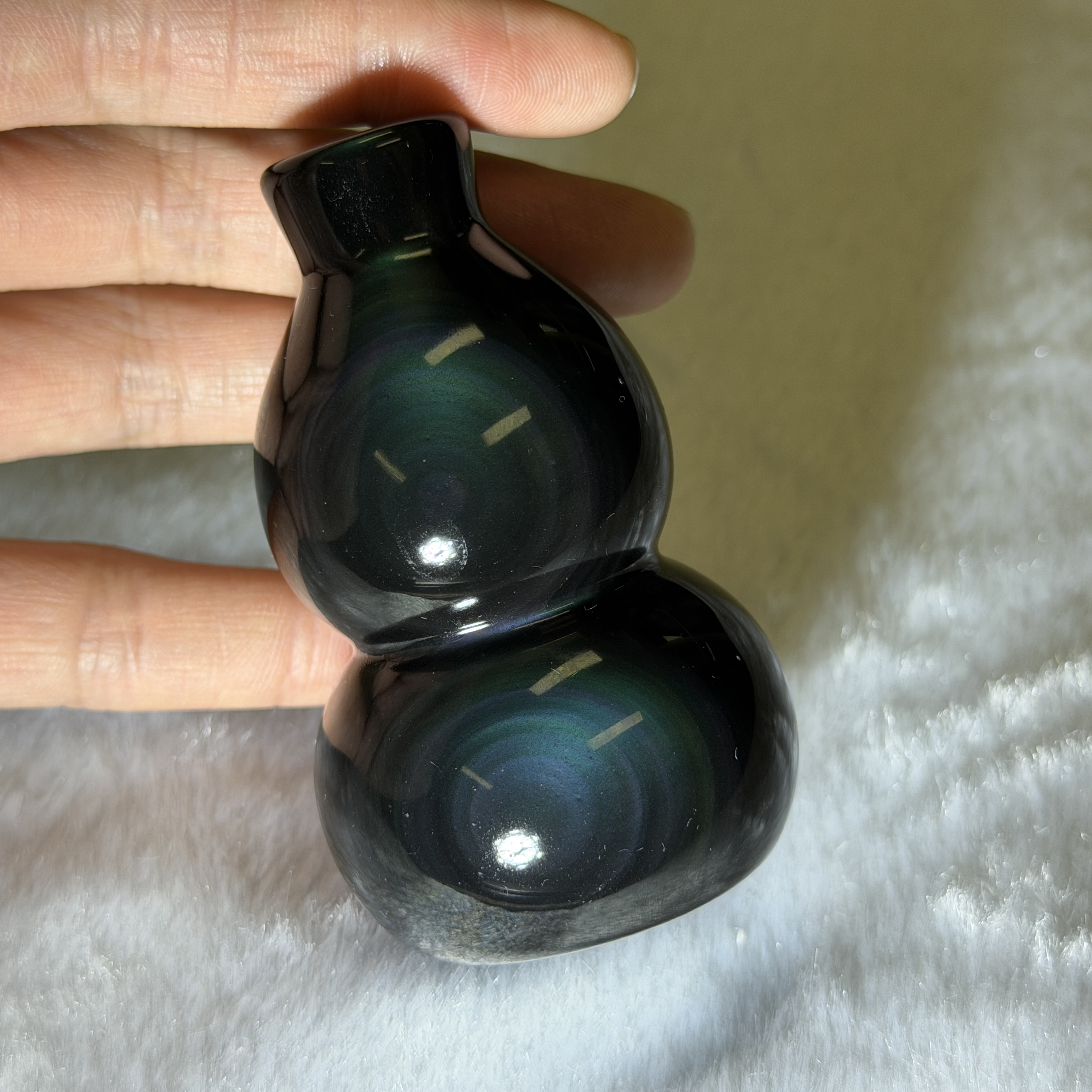 黑曜石葫蘆 7.5cm RBB1701