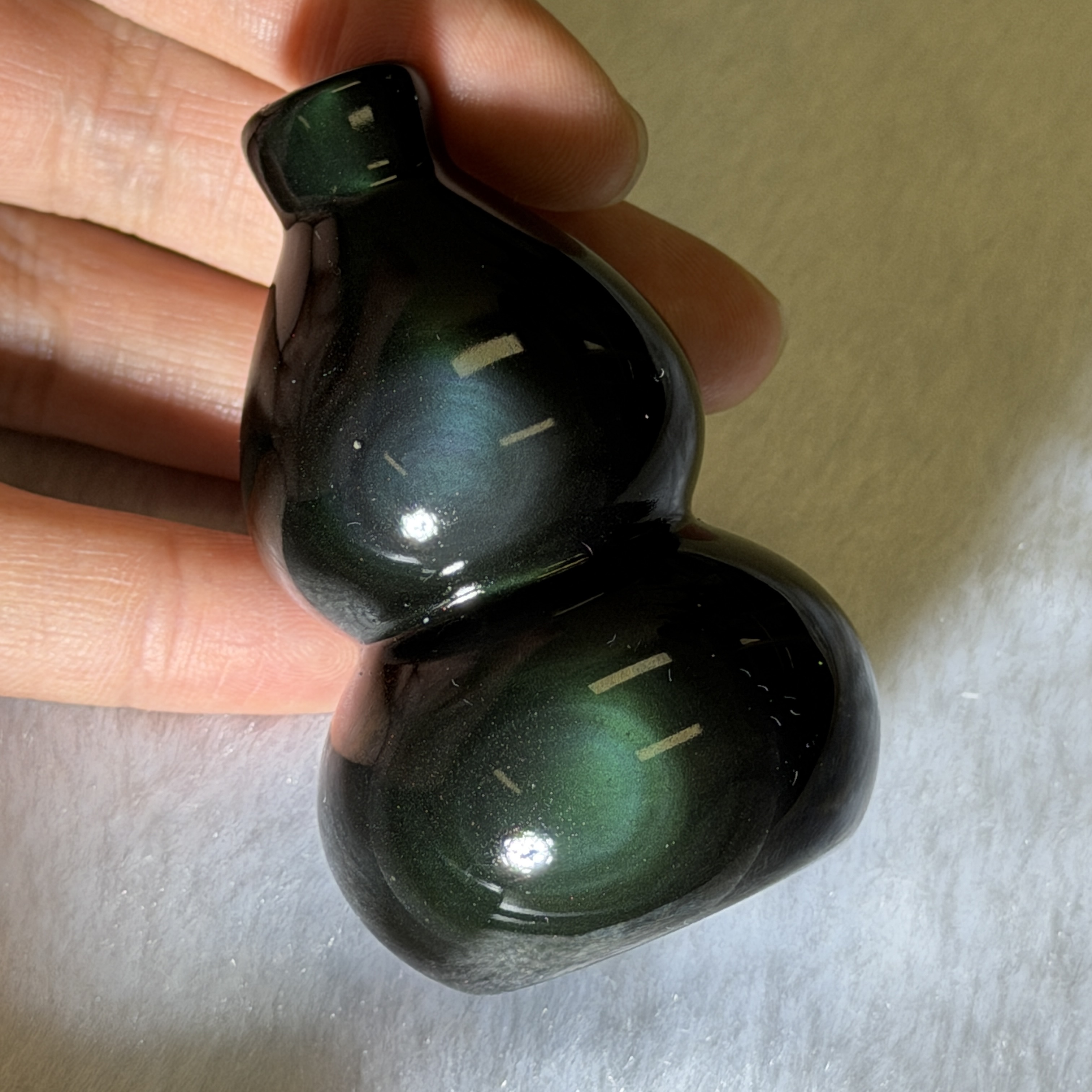 黑曜石葫蘆 6.3cm RBB1702