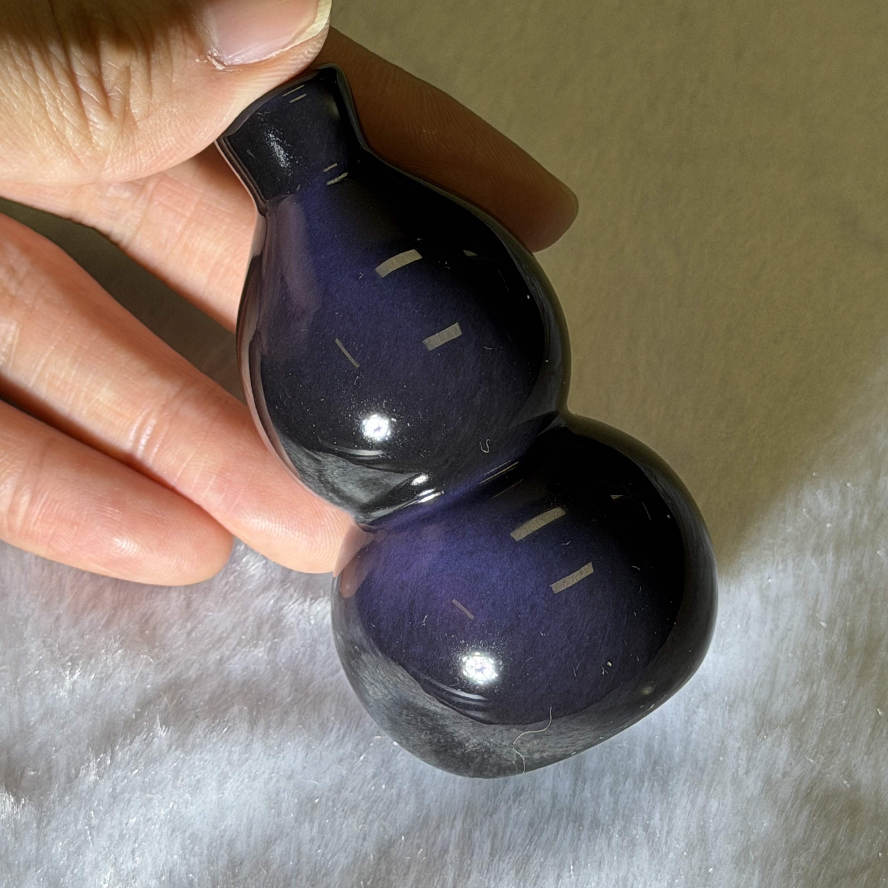 黑曜石葫蘆 7.5cm RBB1703