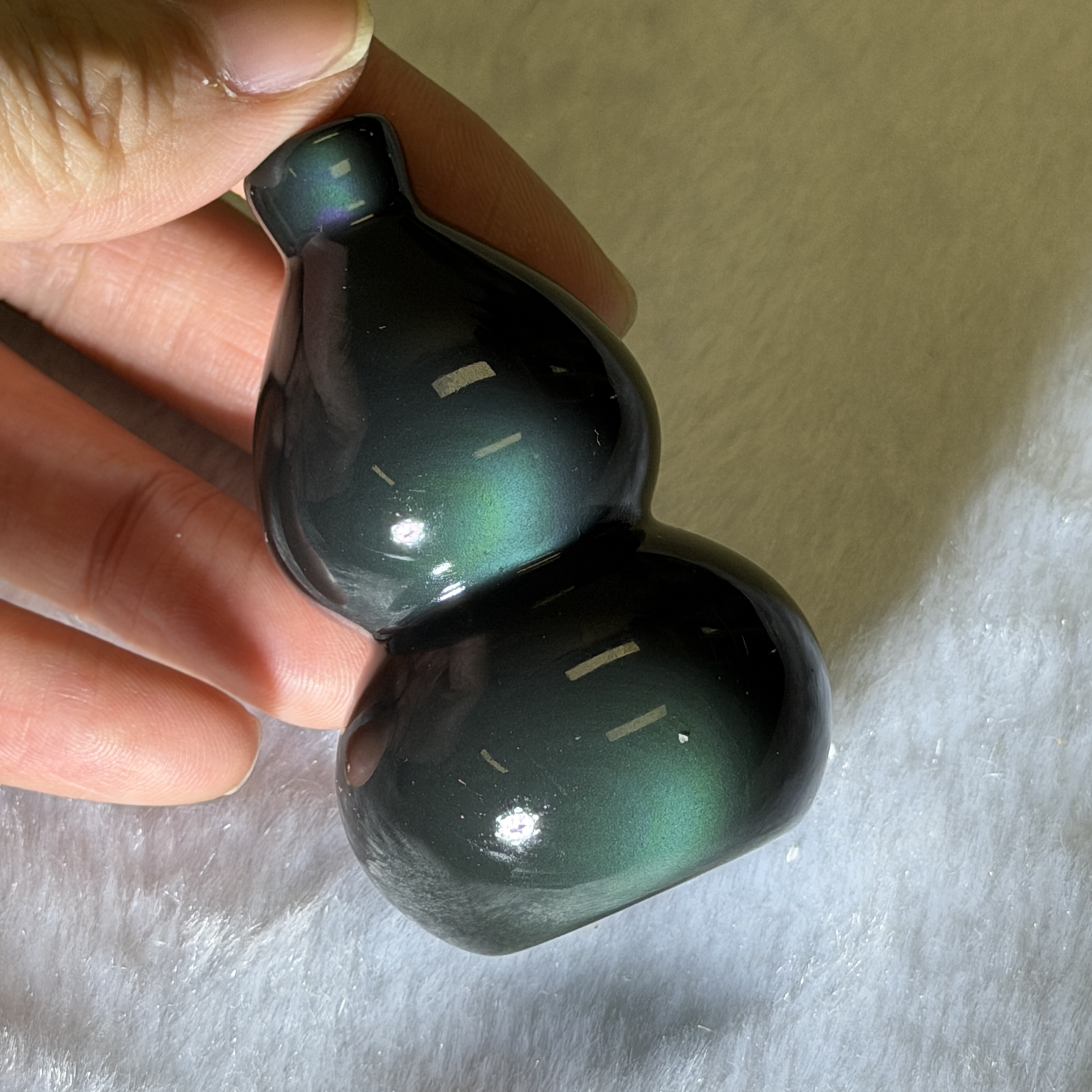 黑曜石葫蘆 6.3cm RBB1704