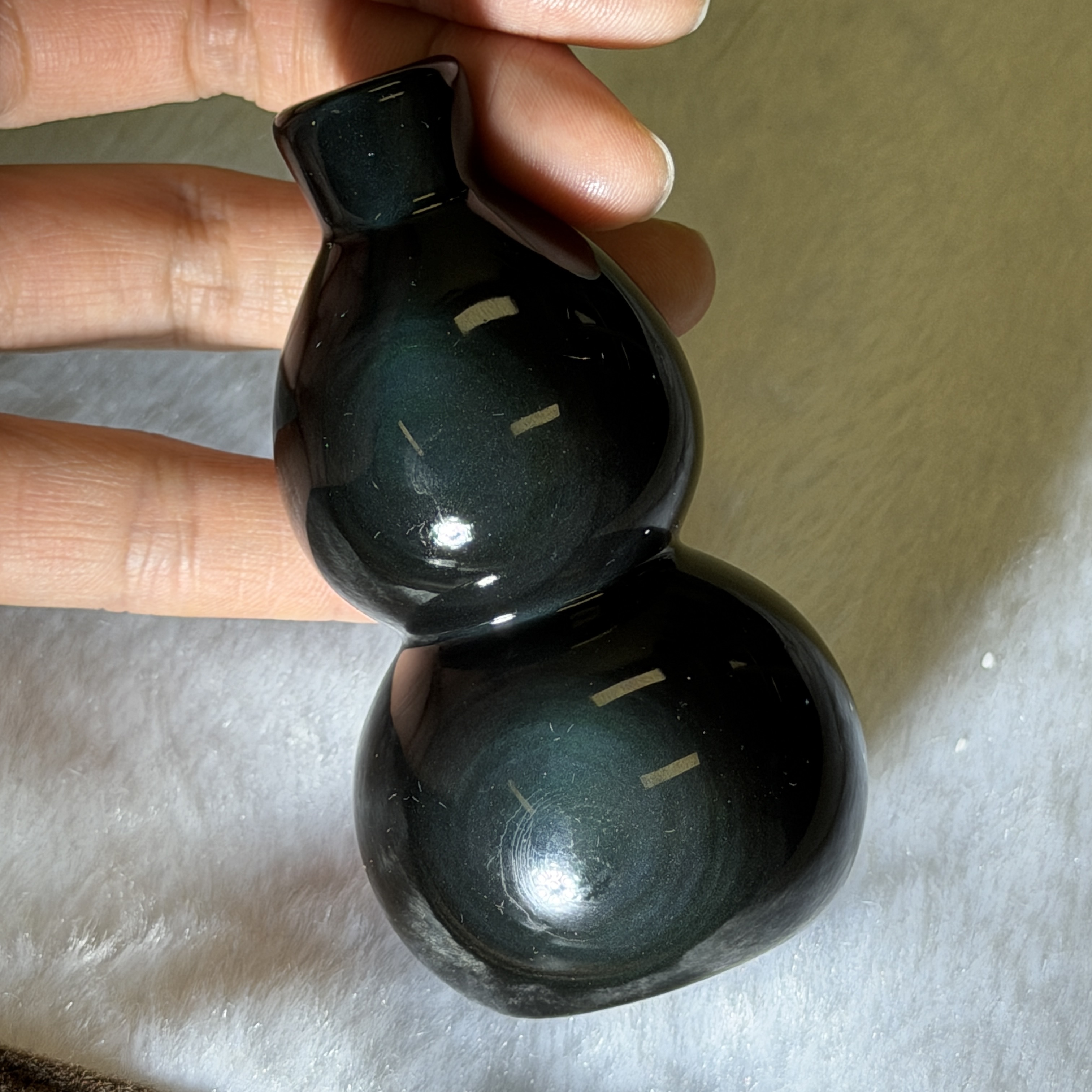 黑曜石葫蘆 8.1cm RBB1705