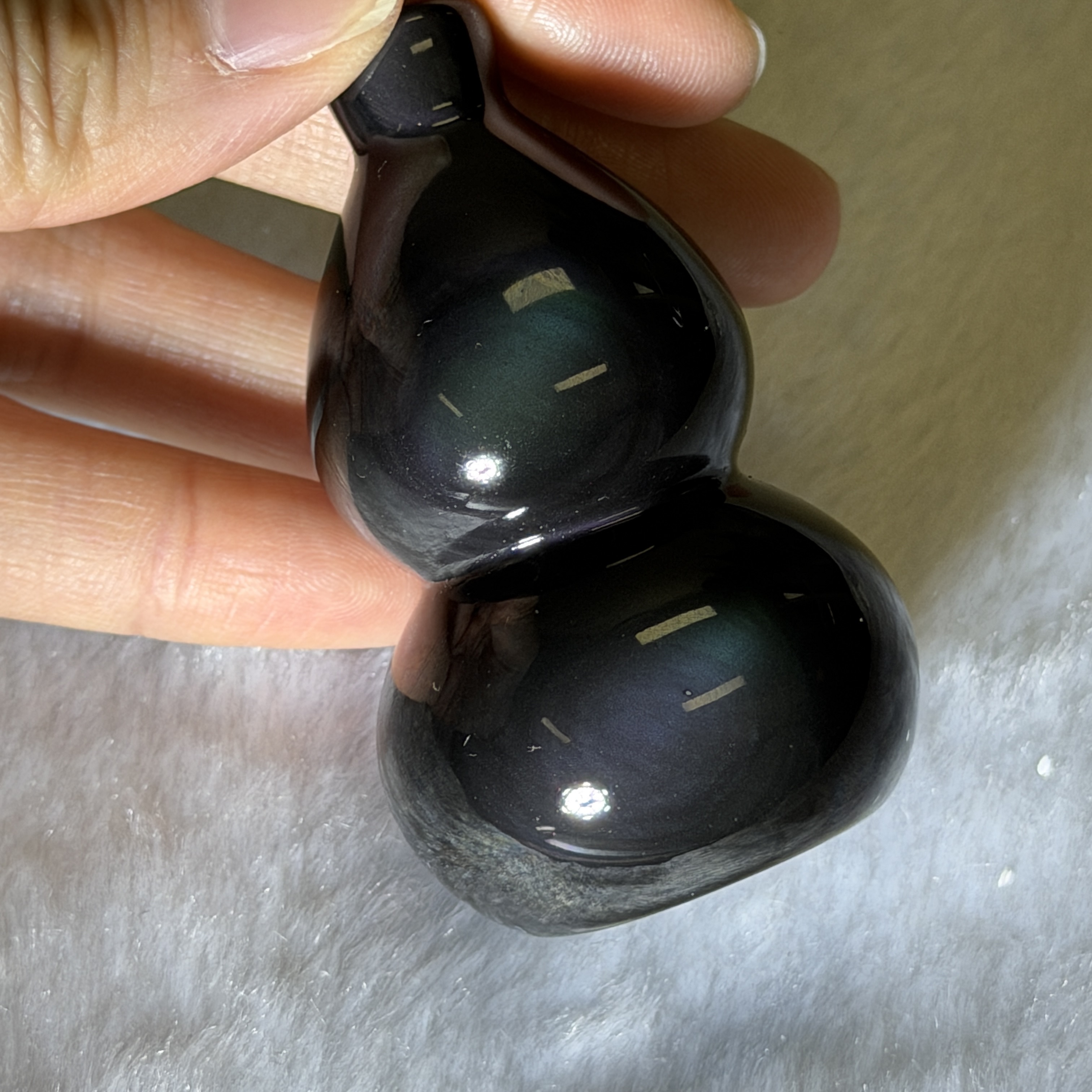 黑曜石葫蘆 6.3cm RBB1706