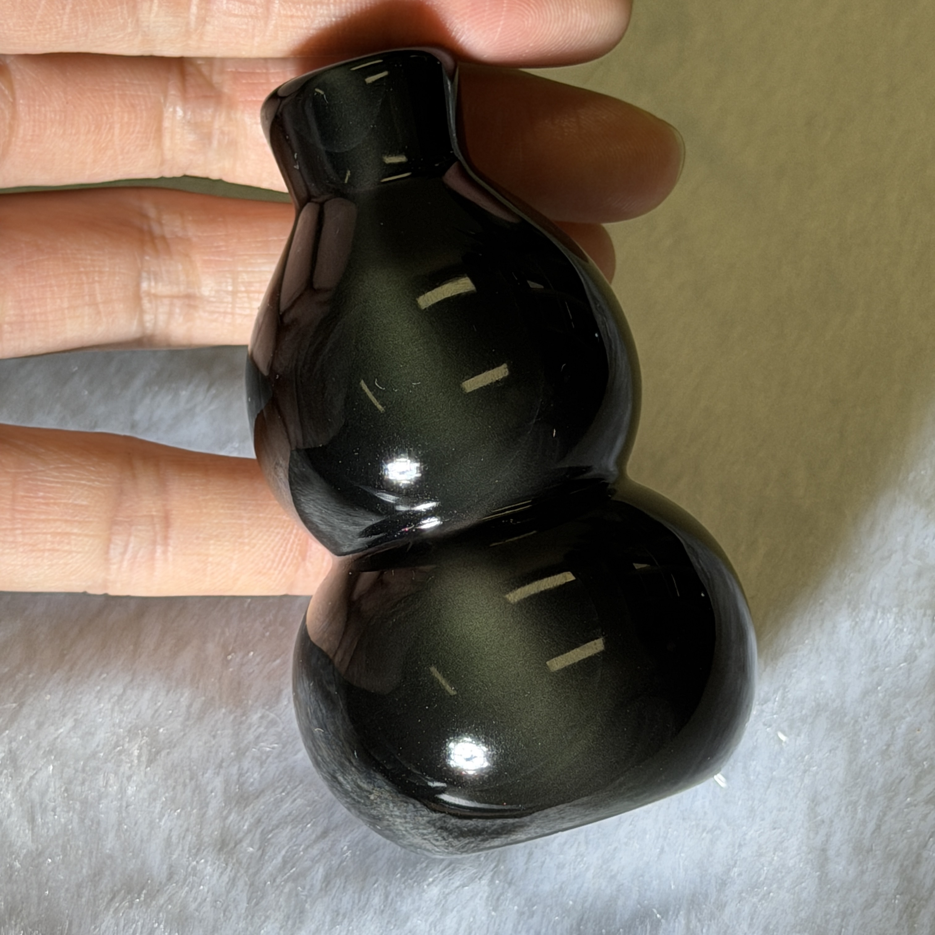 黑曜石葫蘆 7.8cm RBB1707