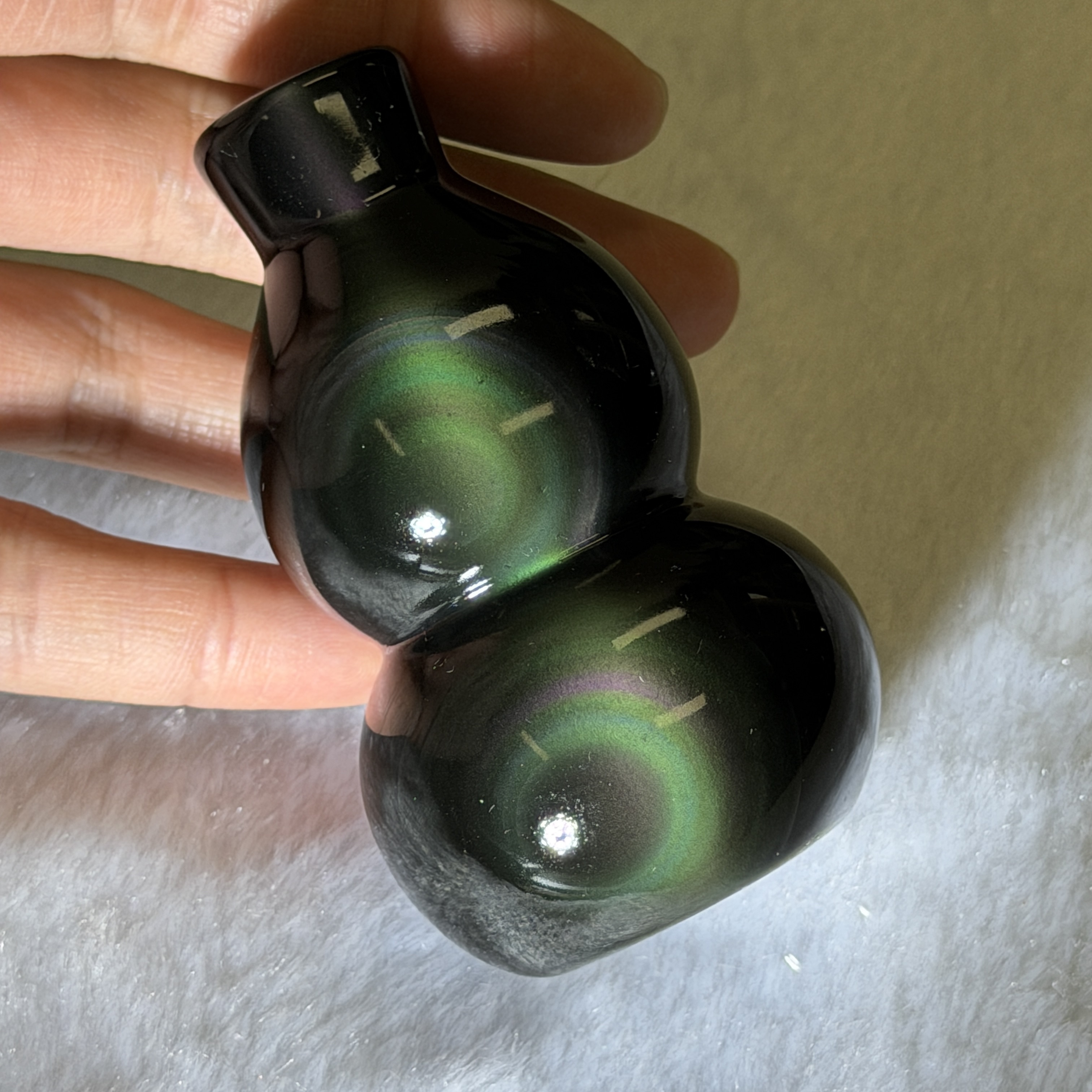 黑曜石葫蘆 7.8cm RBB1707