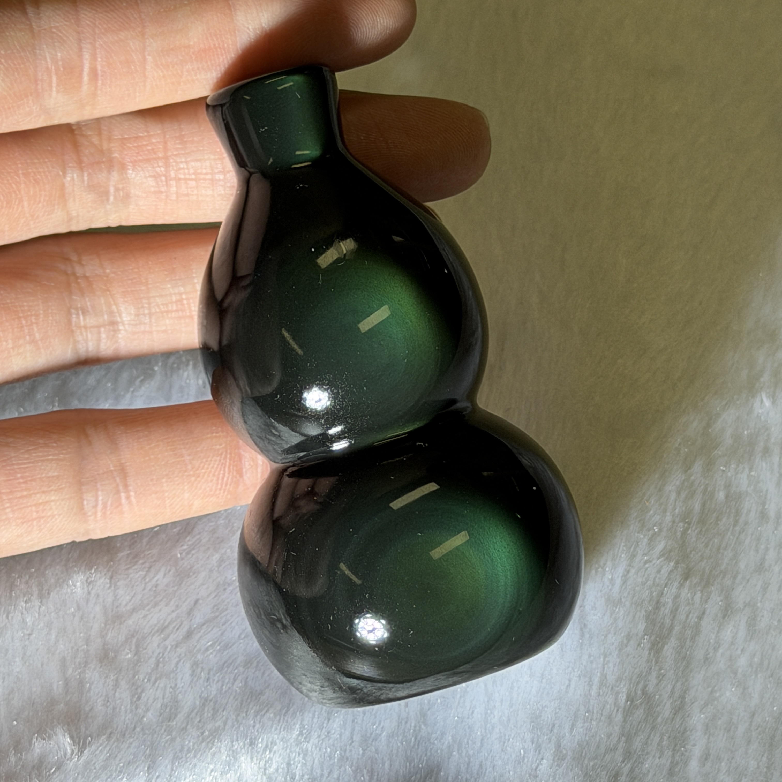 黑曜石葫蘆 7.7cm RBB1710