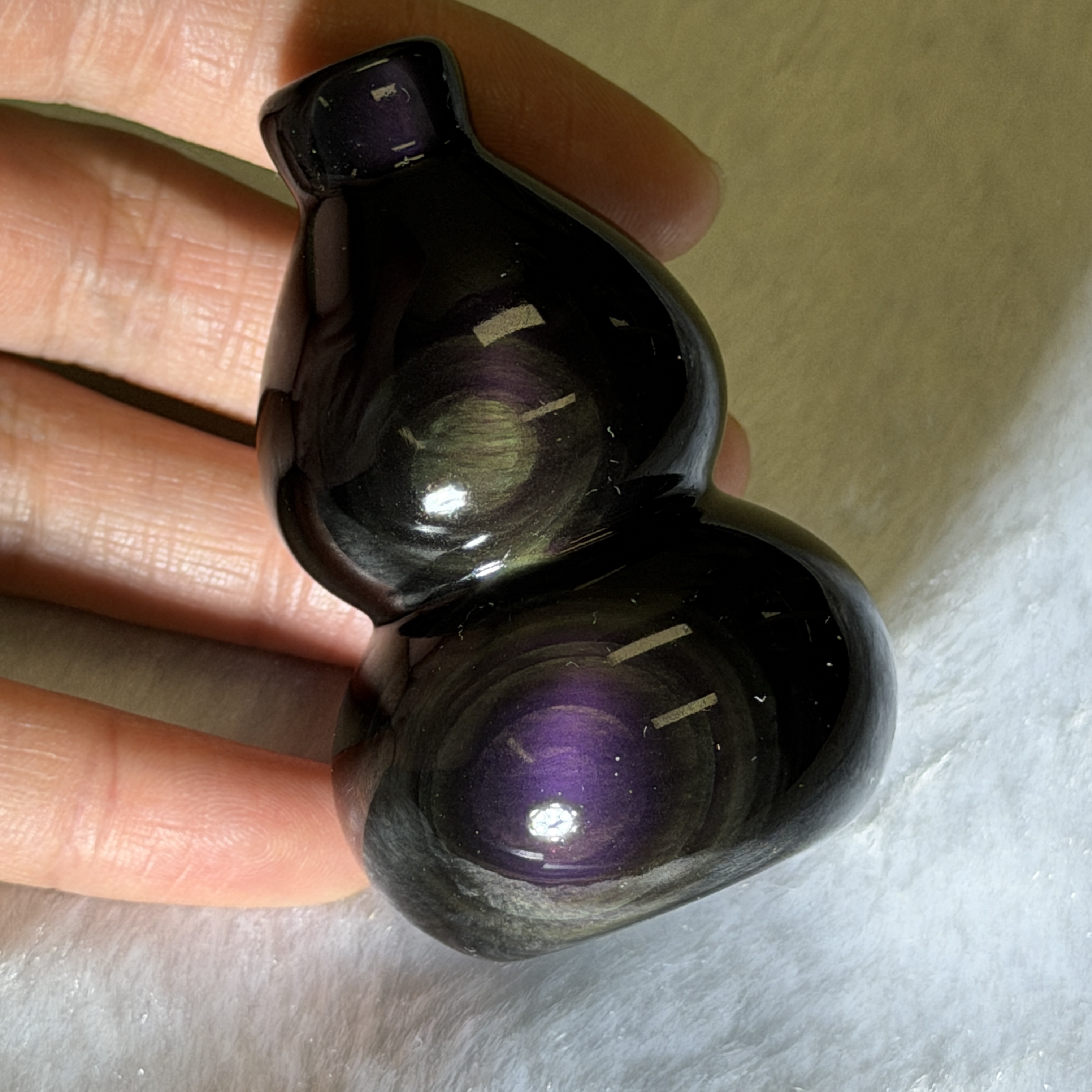 黑曜石葫蘆 6.3cm RBB1711