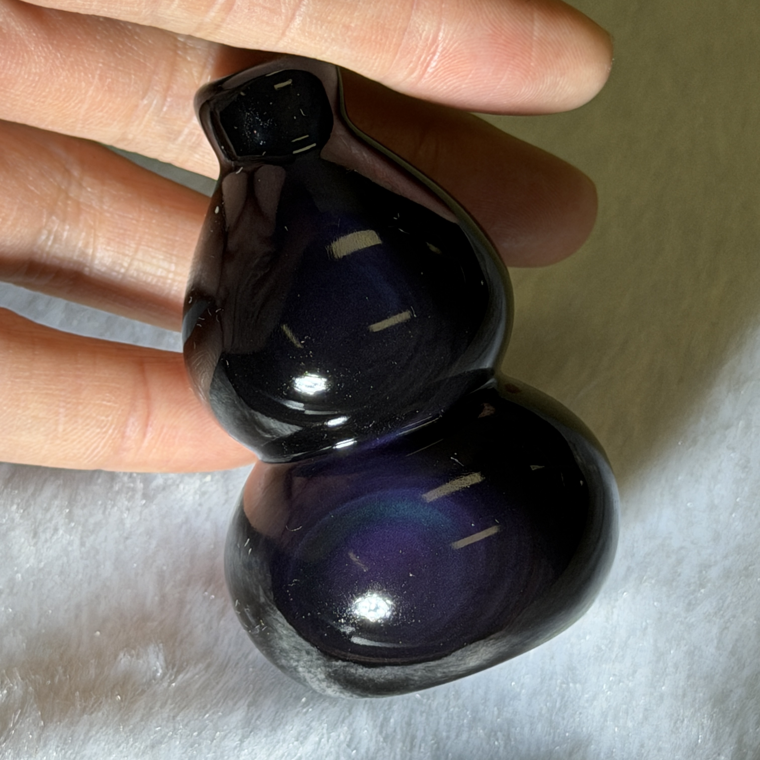 黑曜石葫蘆 6.3cm RBB1711