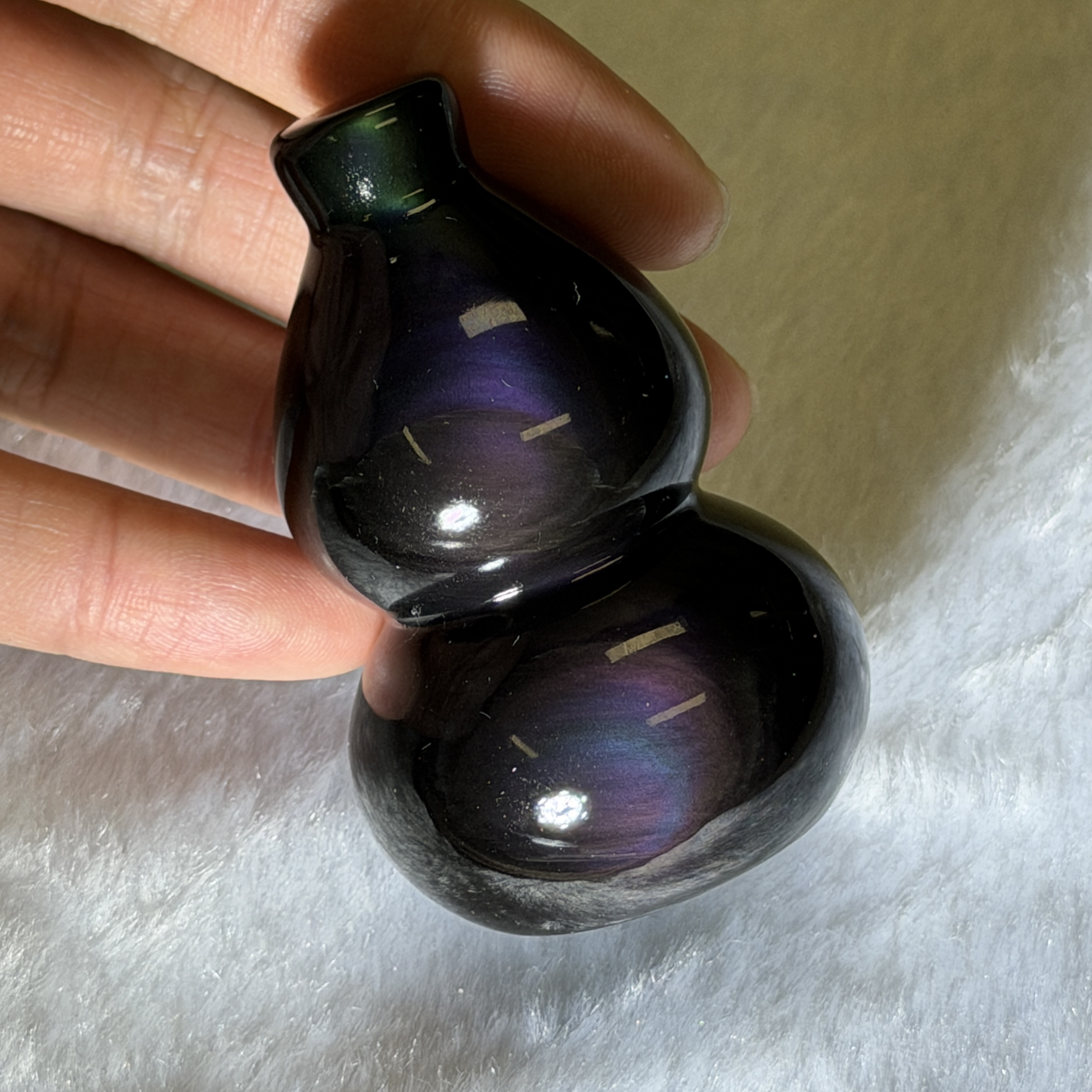 黑曜石葫蘆 6.3cm RBB1712