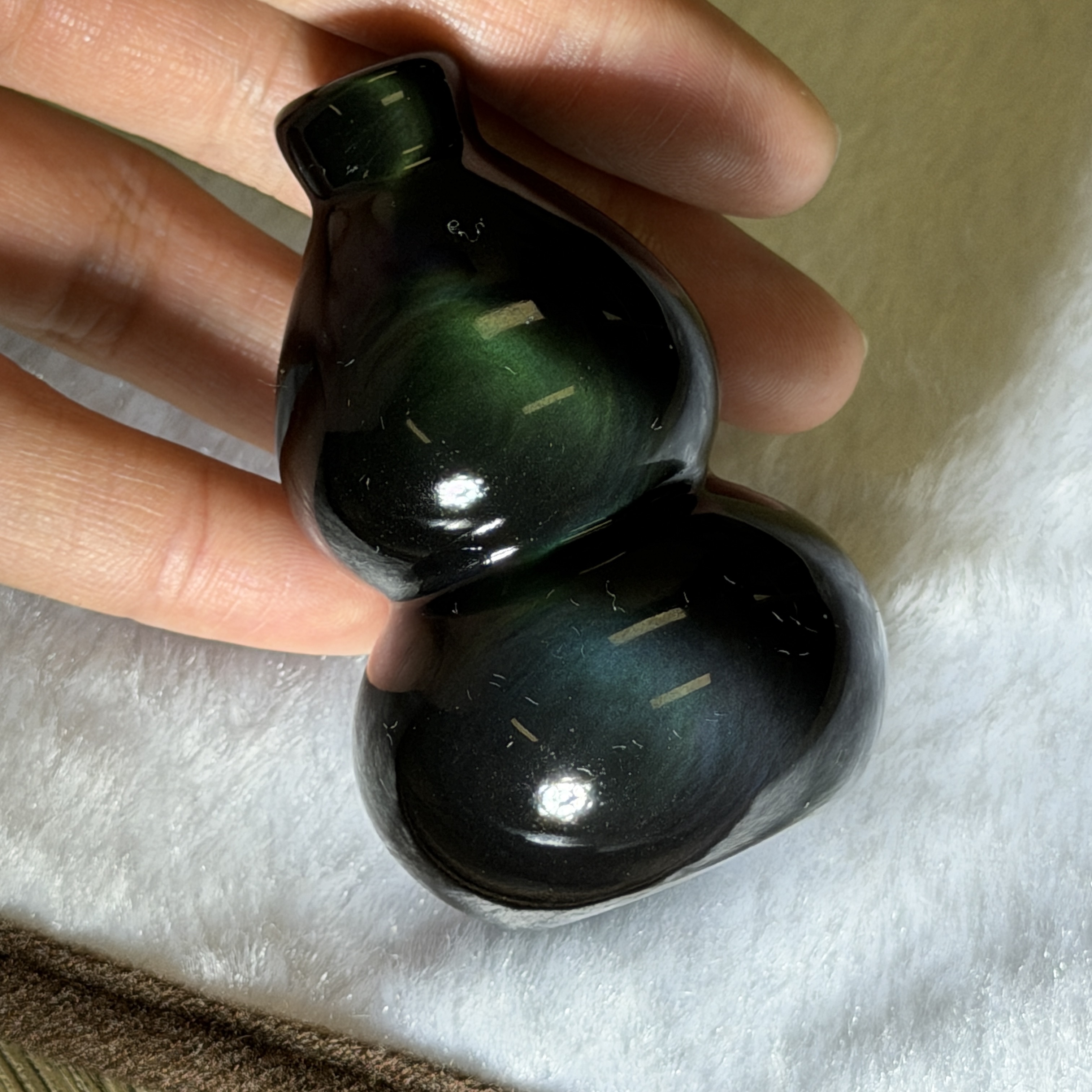 黑曜石葫蘆 6.3cm RBB1712