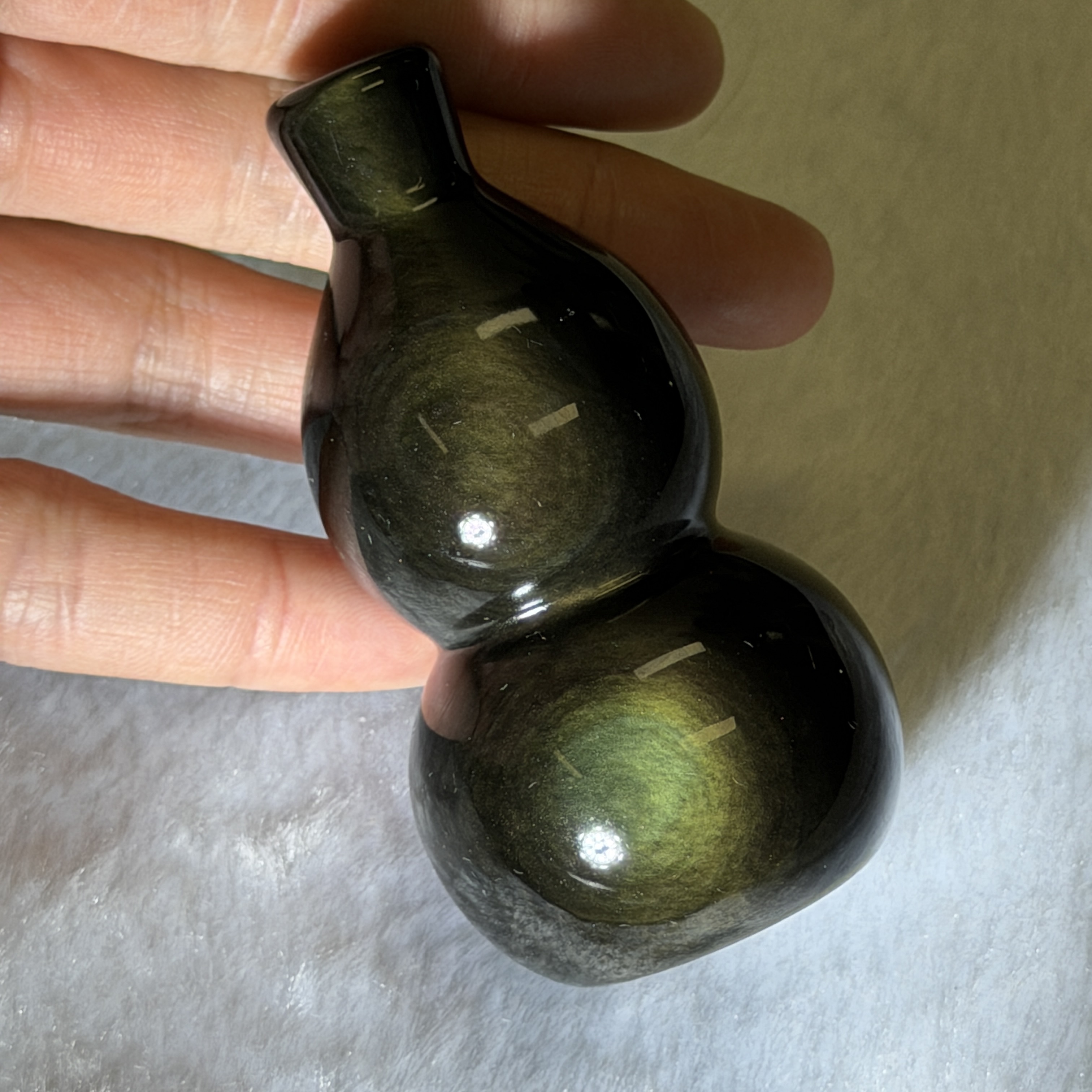 黑曜石葫蘆 7.7cm RBB1714