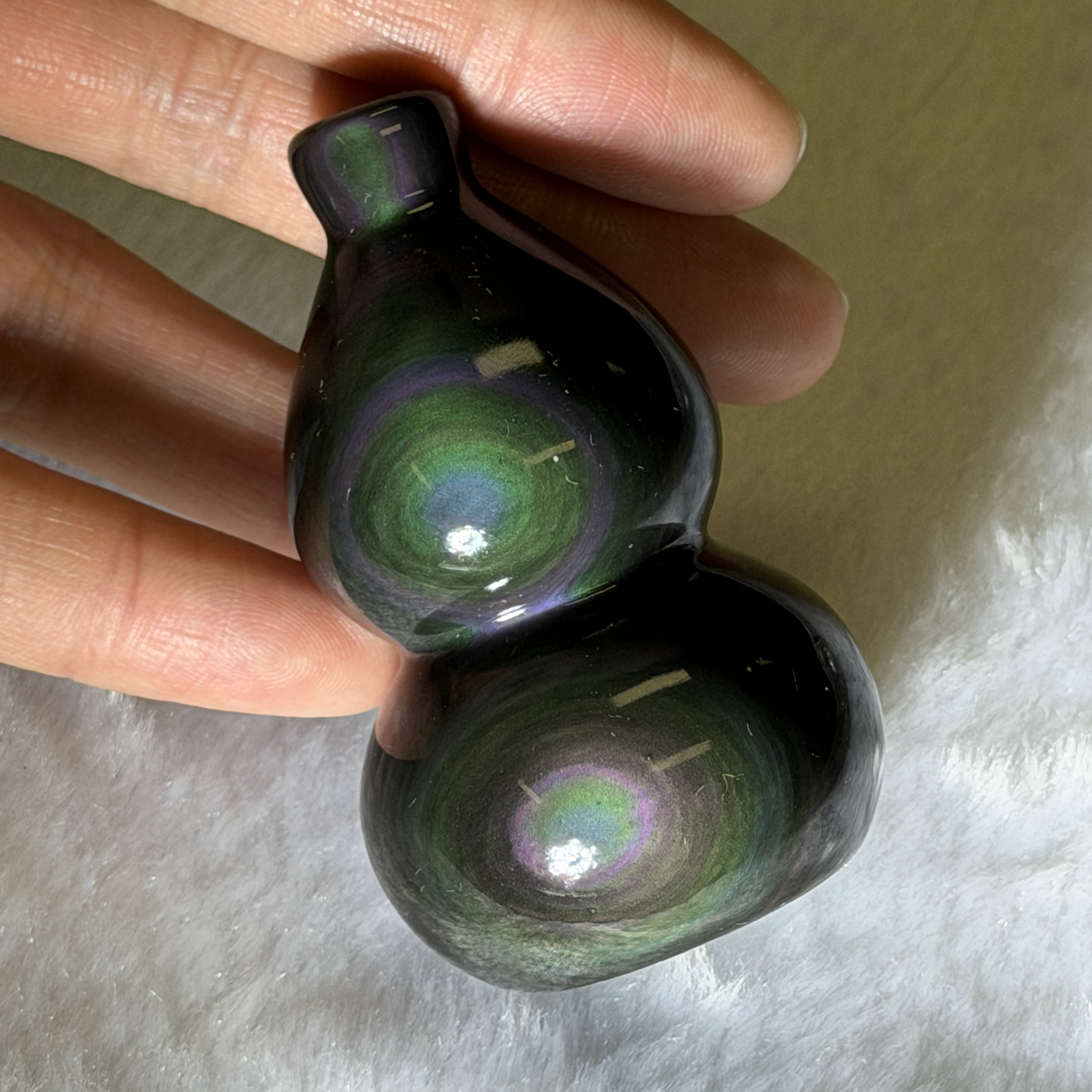 黑曜石葫蘆 6.3cm RBB1716