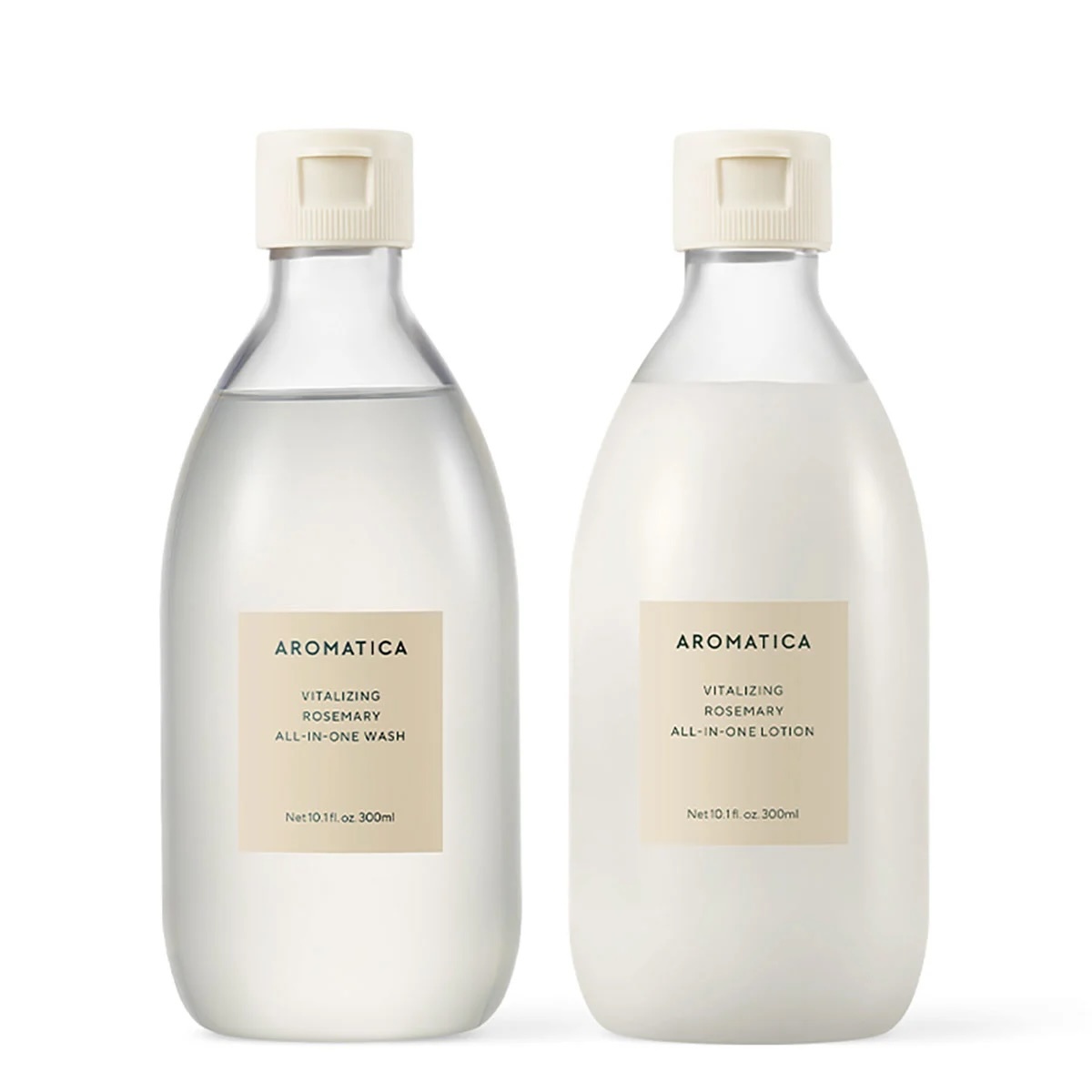 [FROM COSTCO] Aromatica Vitalizing Rosemary All in One Wash 300ml + Body Lotion 300ml [Costco Planning Set]