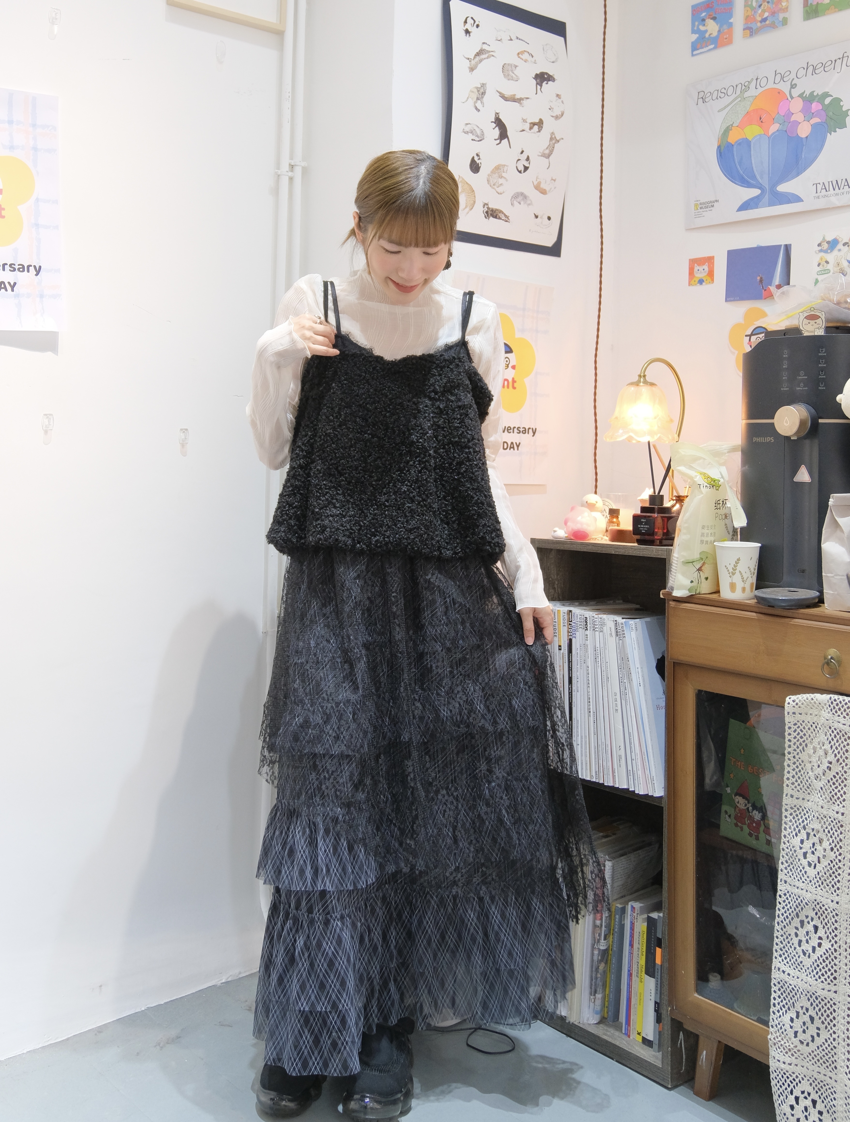 Set毛毛外搭套裝