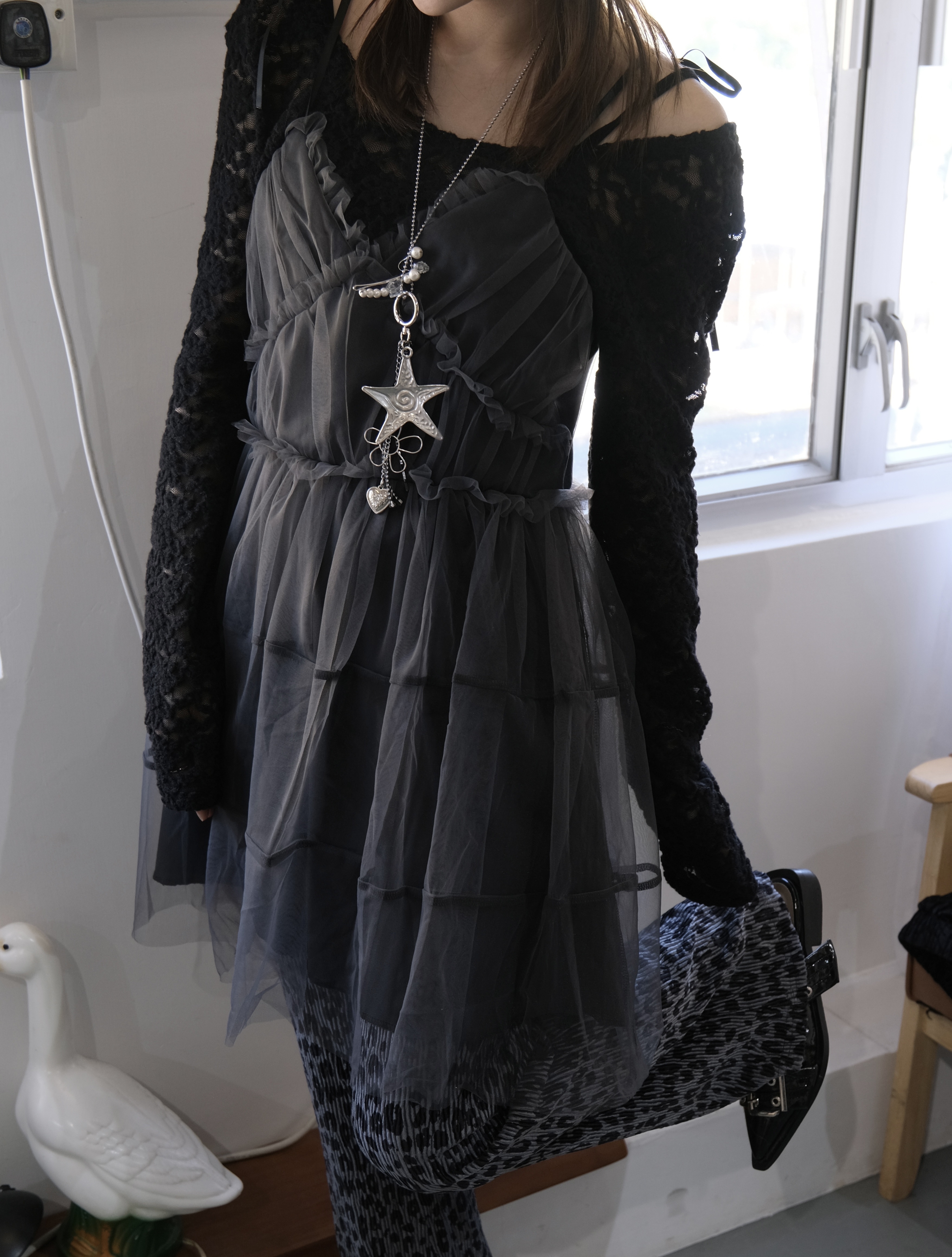 紗紗小V短款layer