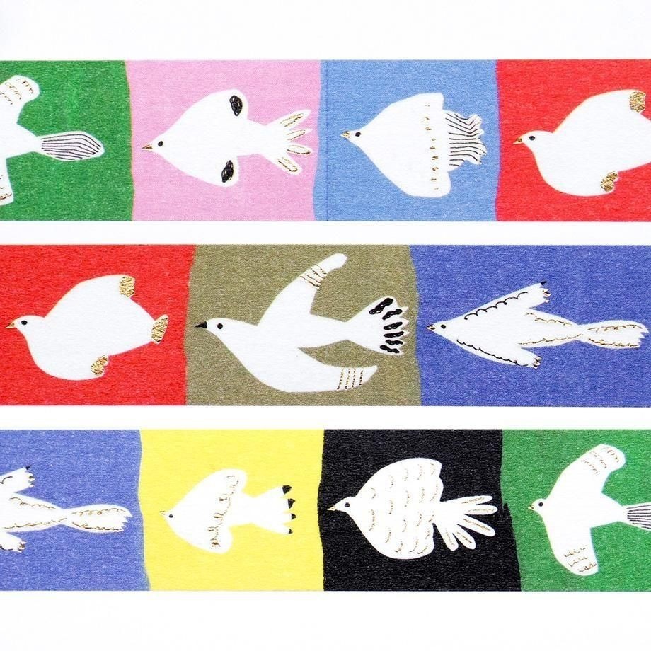 飛鳥 Subikiawa 箔押和紙膠帶｜日本表現社