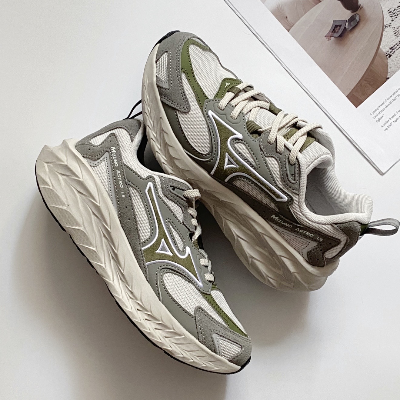 預訂 | Mizuno Sportstyle Astro LS 橄欖綠色