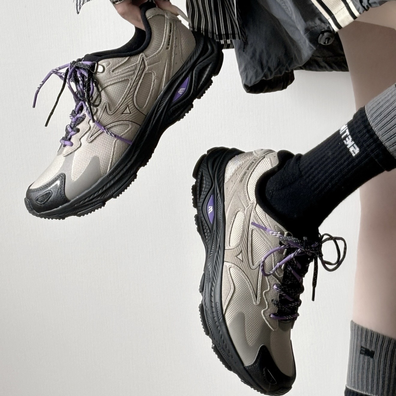 預訂 | Mizuno Racer S 2.0 防潑水 沙紫色