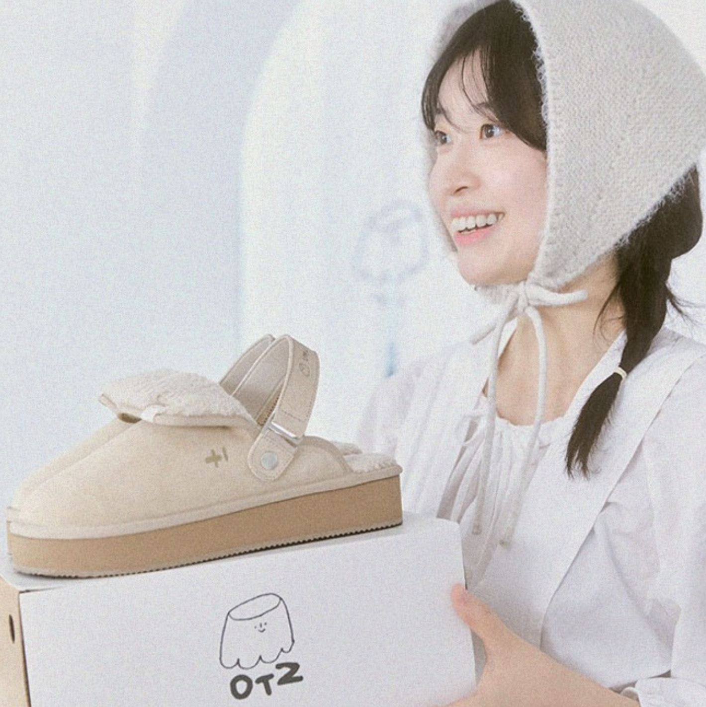 預訂 | OTZ x UMU Ballony Platform Banding Slides 毛毛款