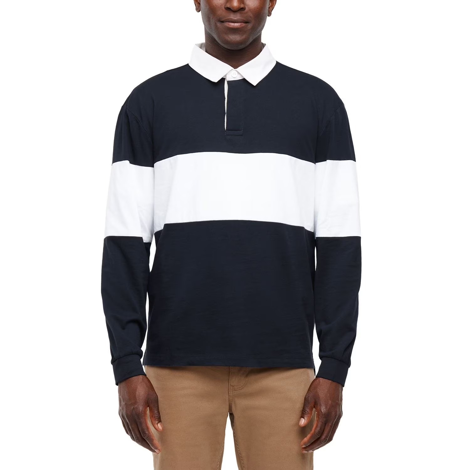 【預購】GAP H010255 男裝POLO長袖衫