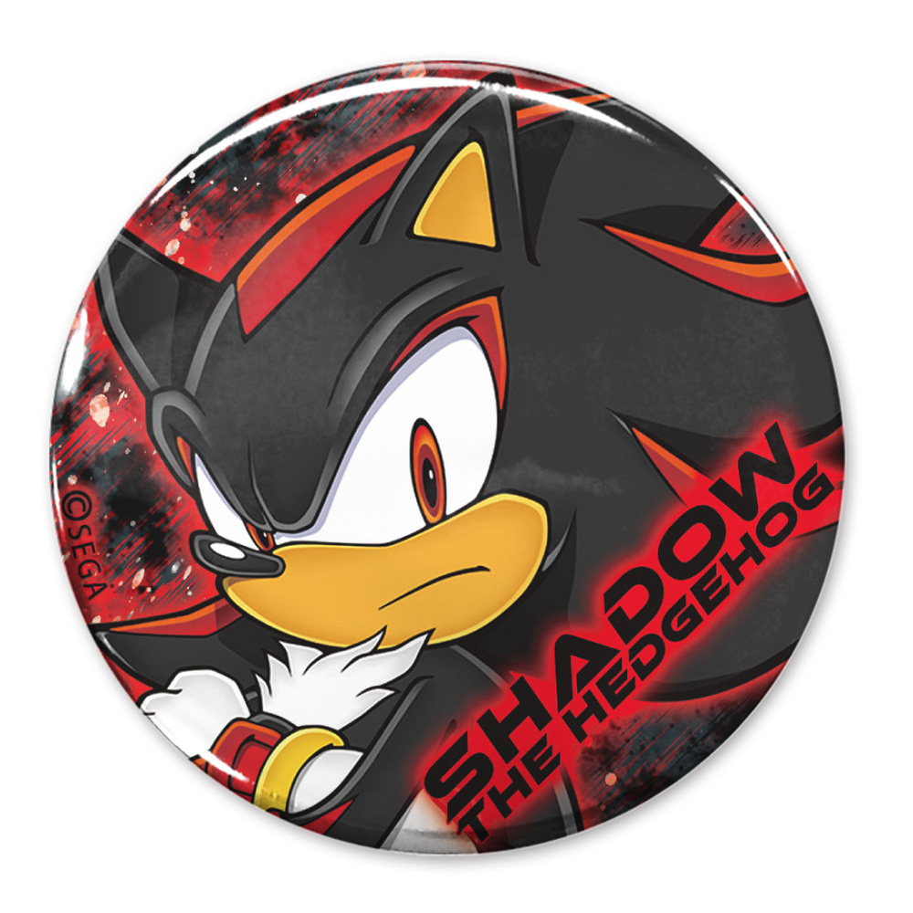 Cospa 011226 究極生命体 シャドウ 65mm缶バッジ [ソニック・ザ・ヘッジホッグ] 襟章