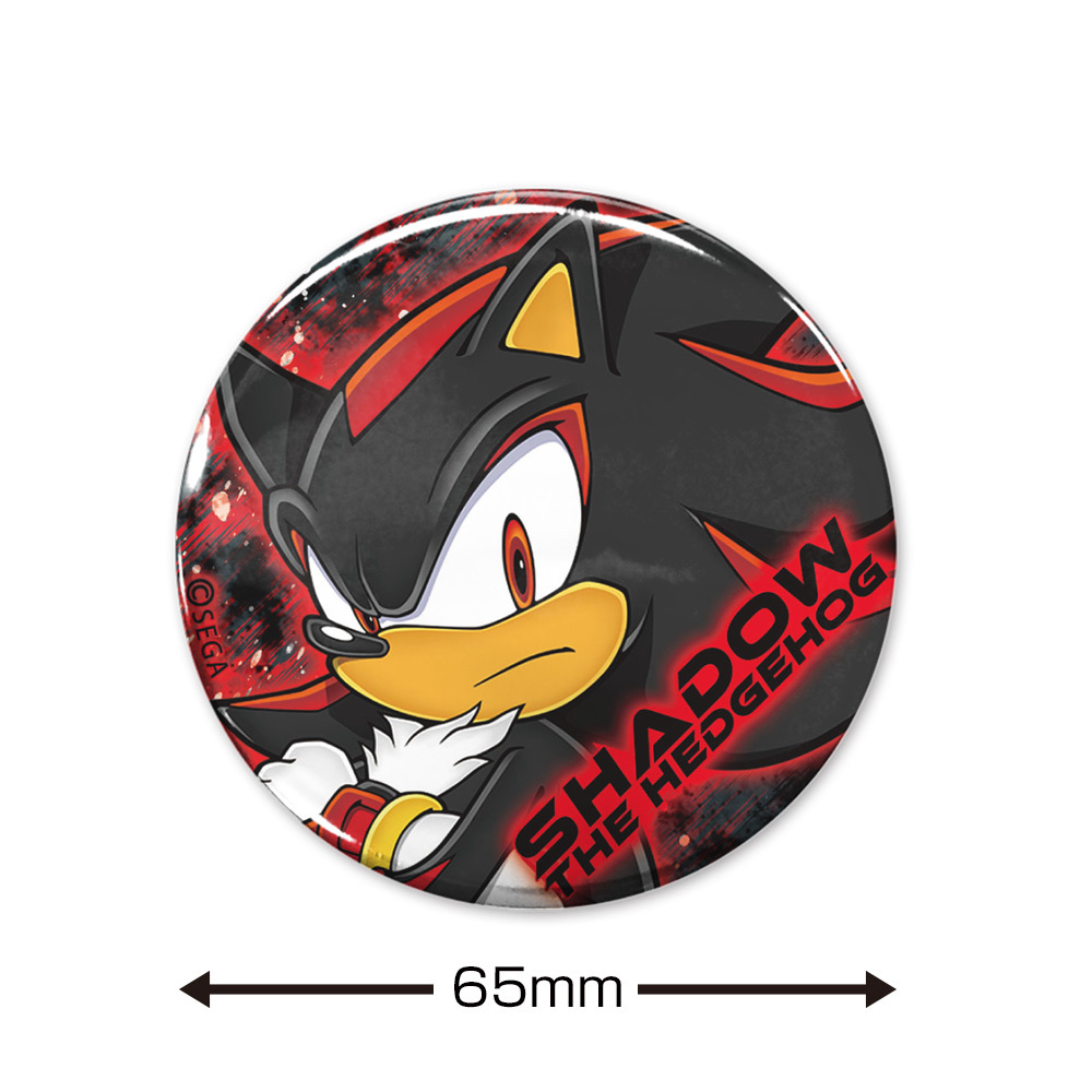 Cospa 011226 究極生命体 シャドウ 65mm缶バッジ [ソニック・ザ・ヘッジホッグ] 襟章