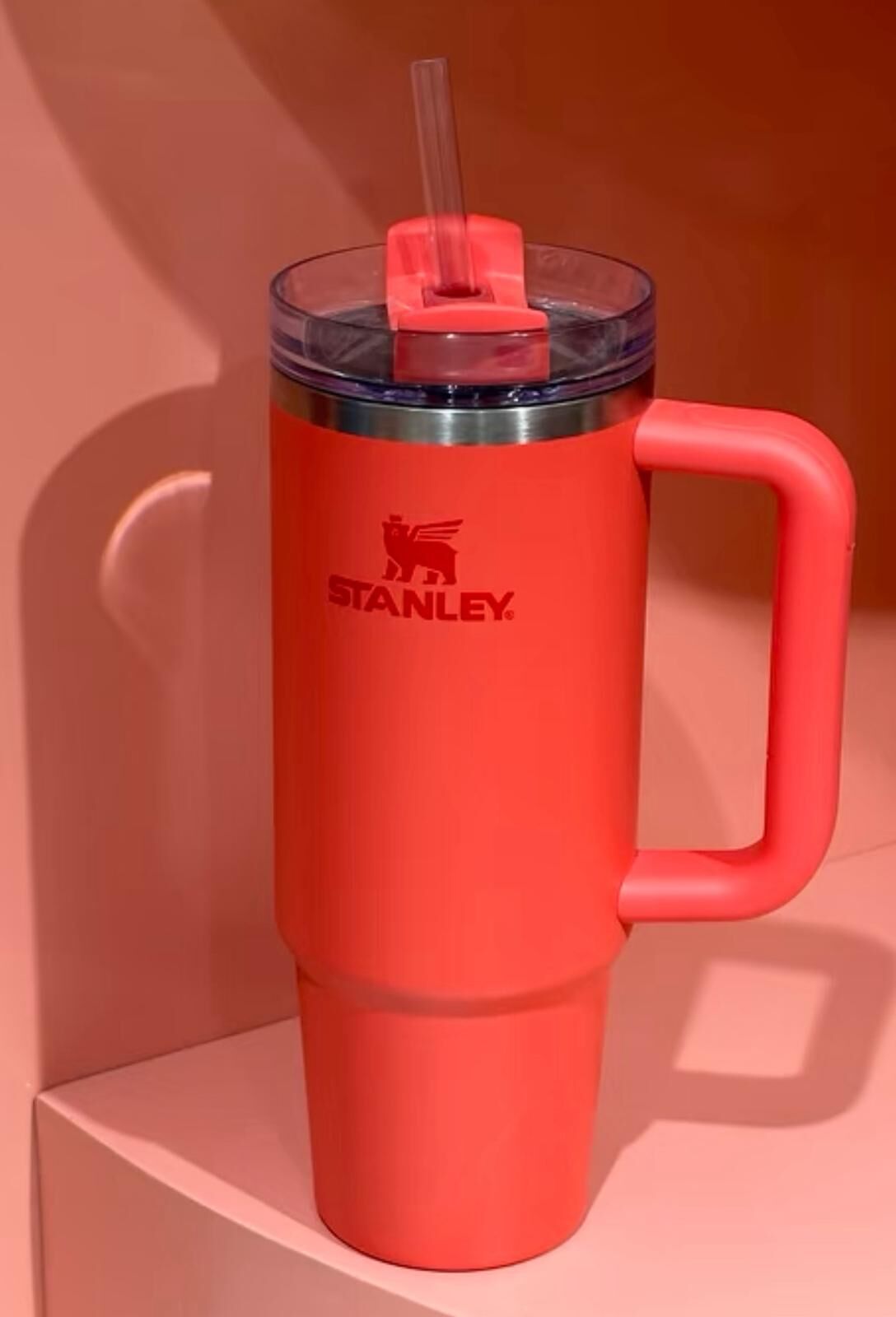 【預購】Stanley Quencher H2.0 Flowstate H010202 水杯30oz（珊瑚橙）