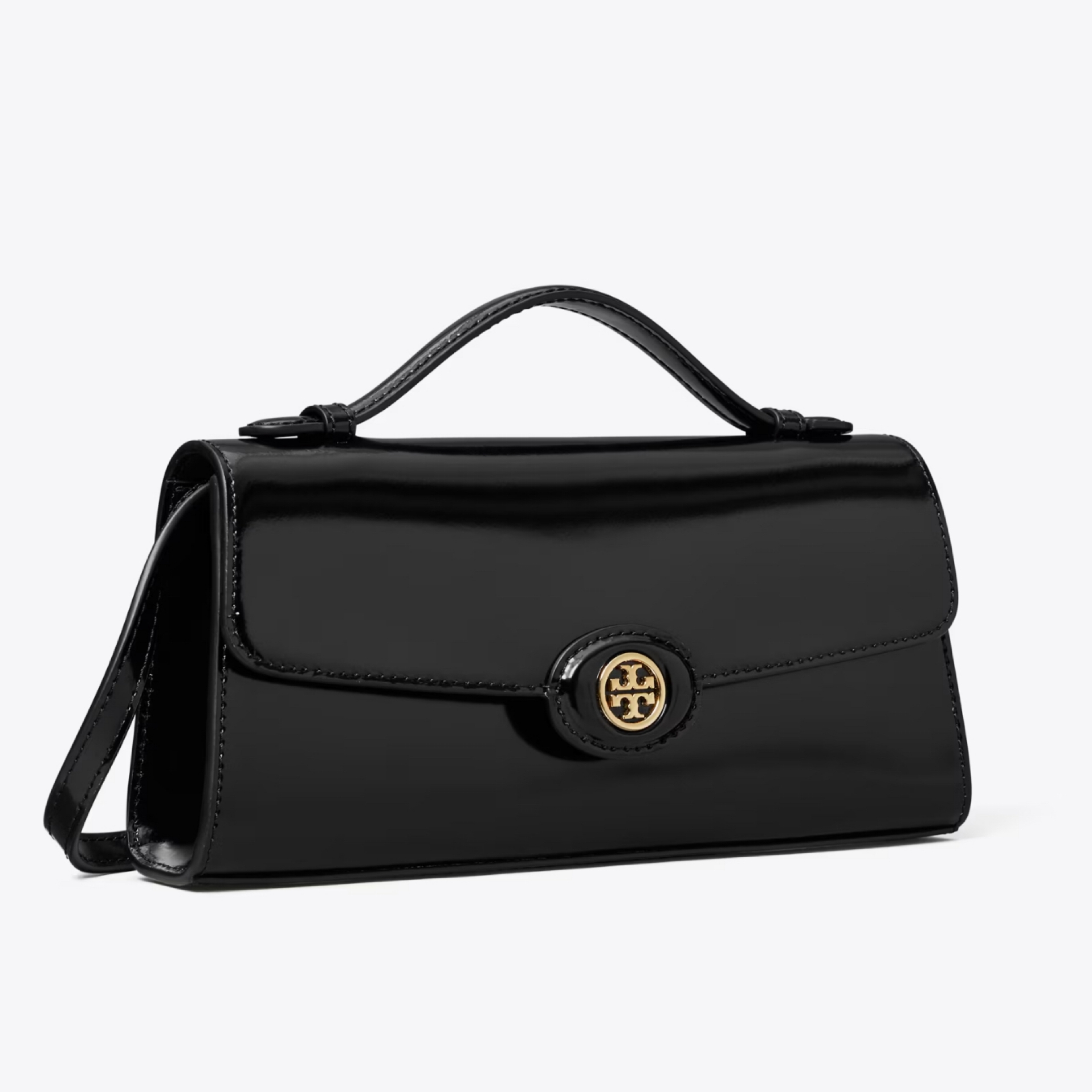 Tory Burch - Mini Robinson 手提+斜孭多用袋 (光面硬皮) (164994)