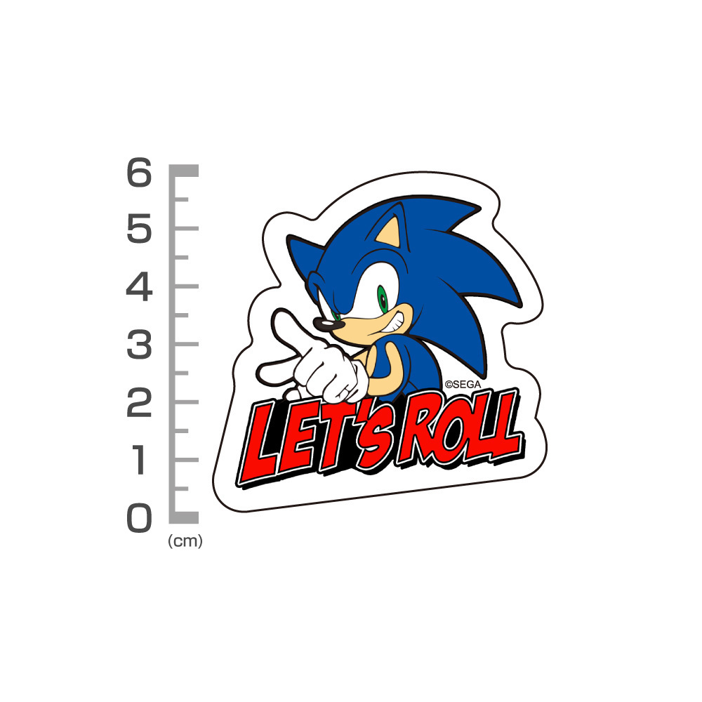 Cospa 011226 音速のハリネズミ ソニック ミニステッカーセット [ソニック・ザ・ヘッジホッグ]