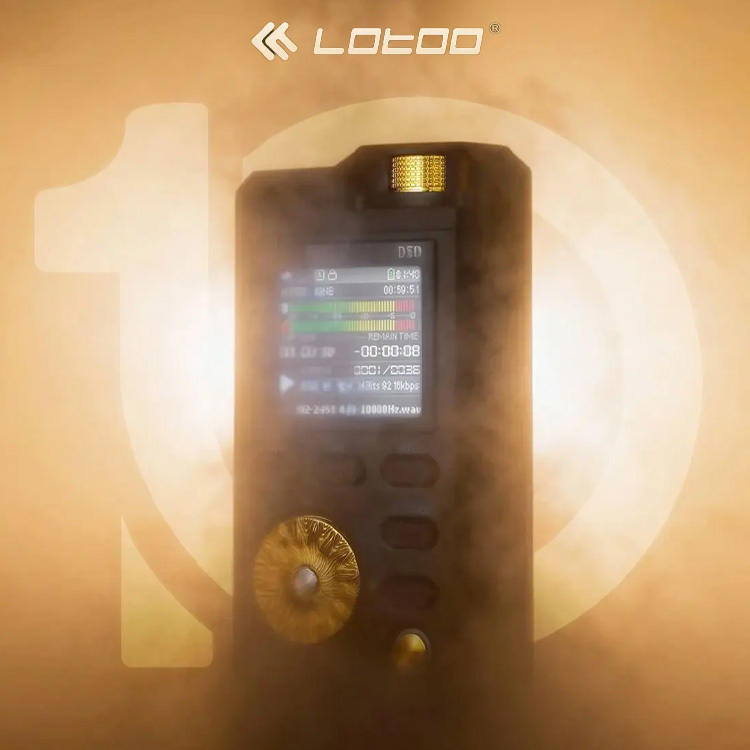 Lotoo PAW Gold 十周年限量紀念版便攜音樂播放器