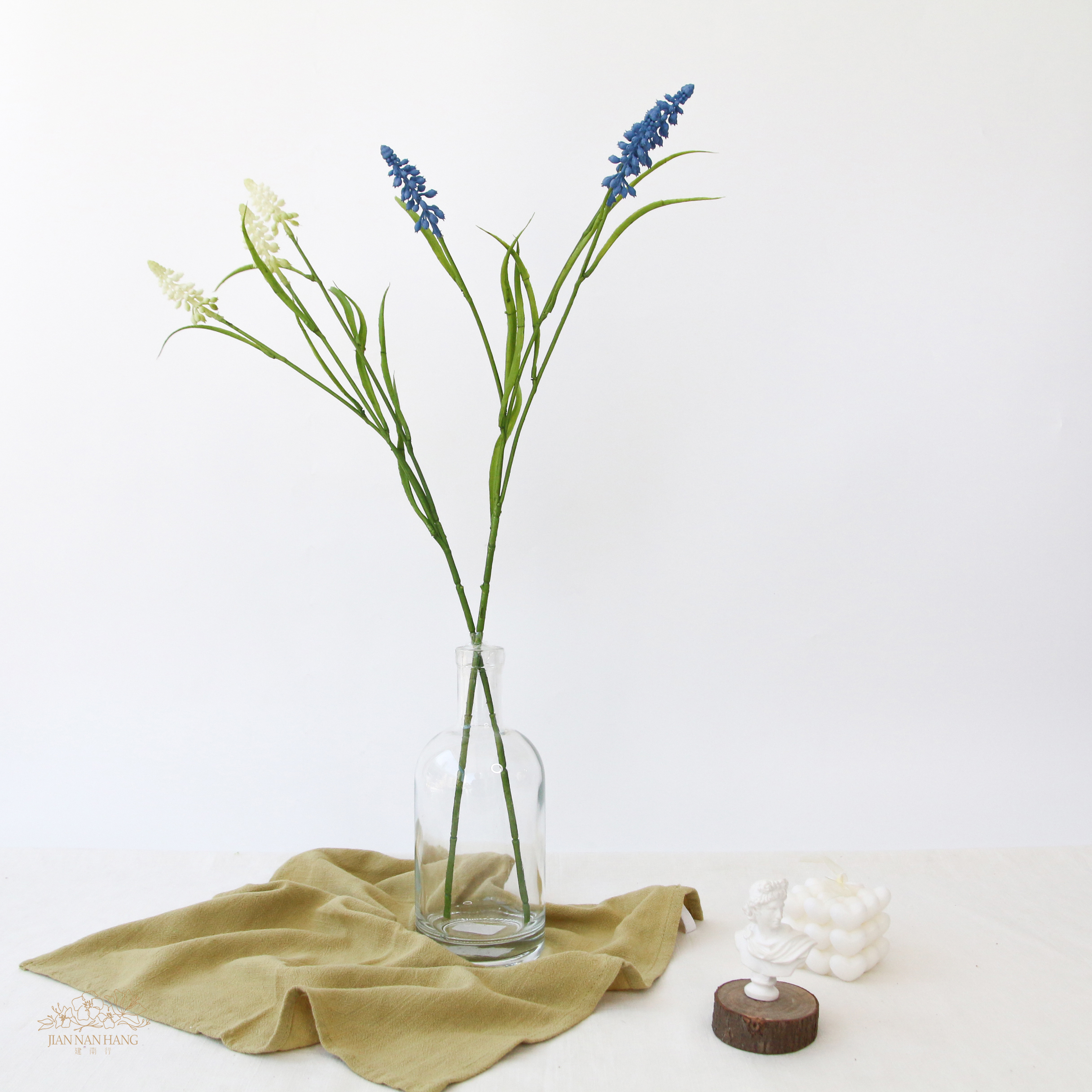 人造葉 葡萄風信子 2色