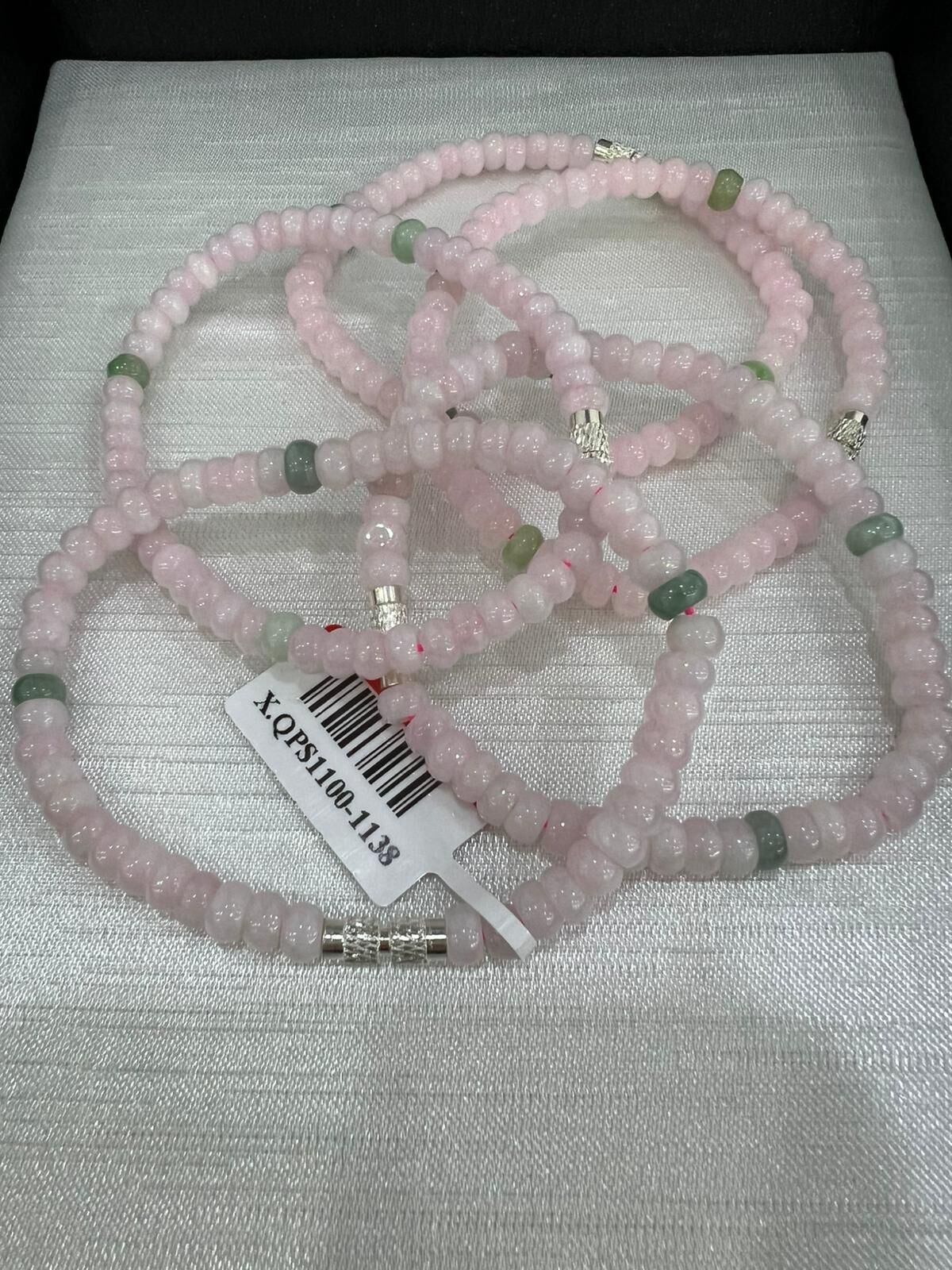 【直播】LL010408 翡翠粉手串