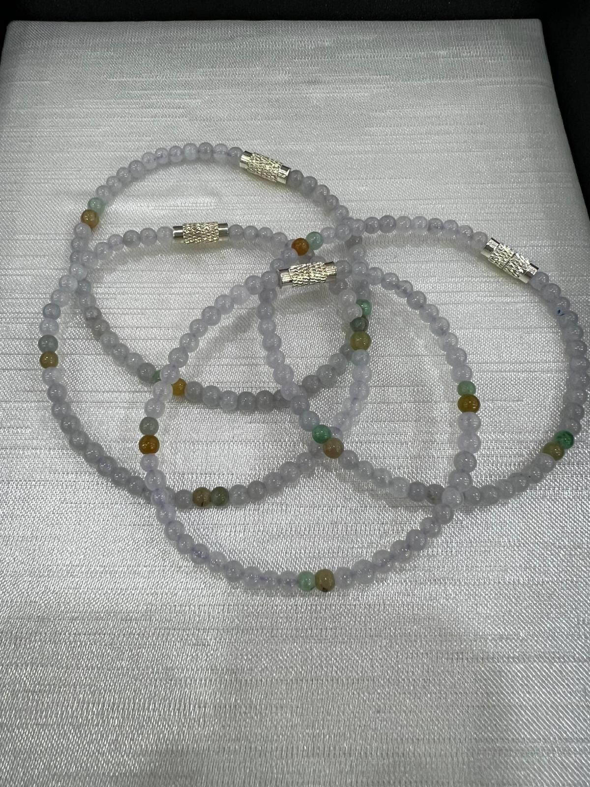 【直播】LL010410 紫小米珠手串