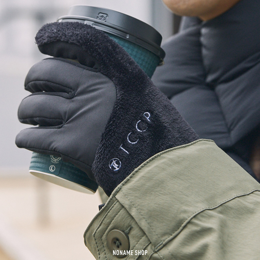 THE CRAFT CREW PRODUCTS 可觸控螢幕 羊毛 刺繡 抓絨 保暖 手套 三色