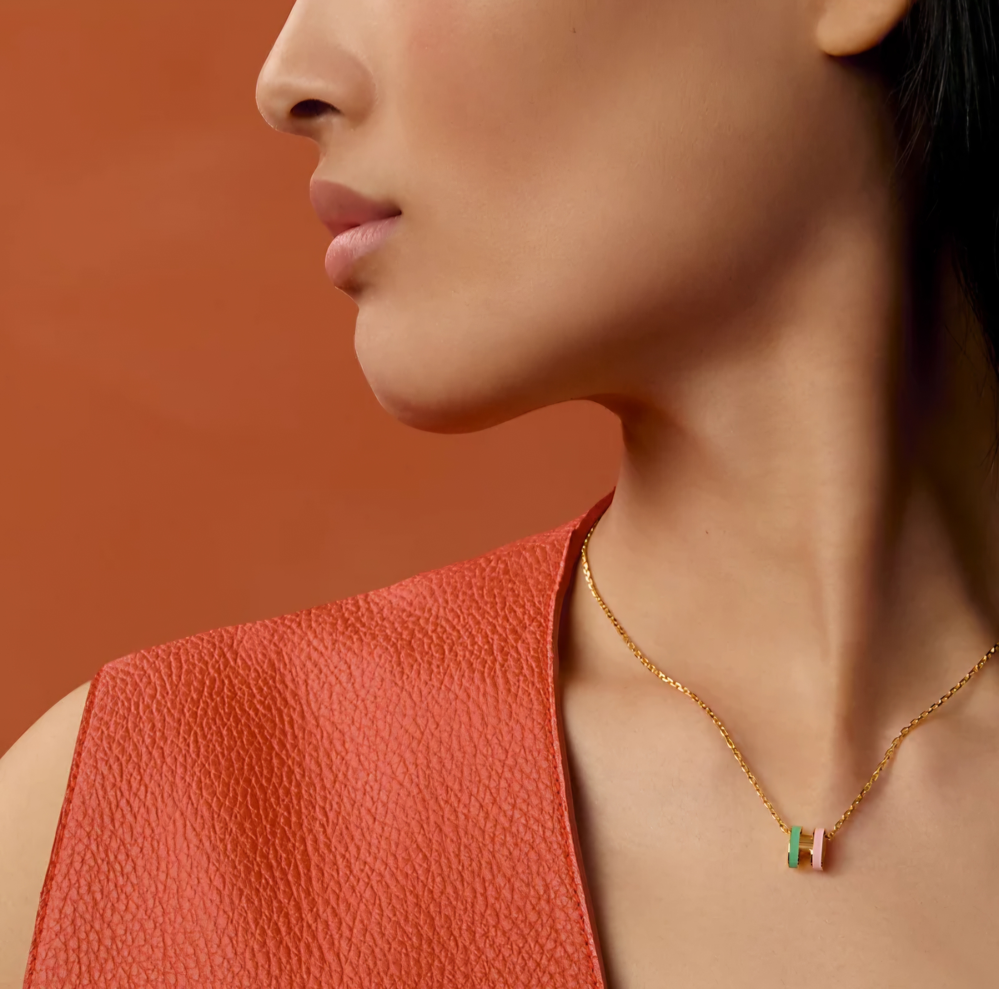 Hermes Pop H Mini Necklace