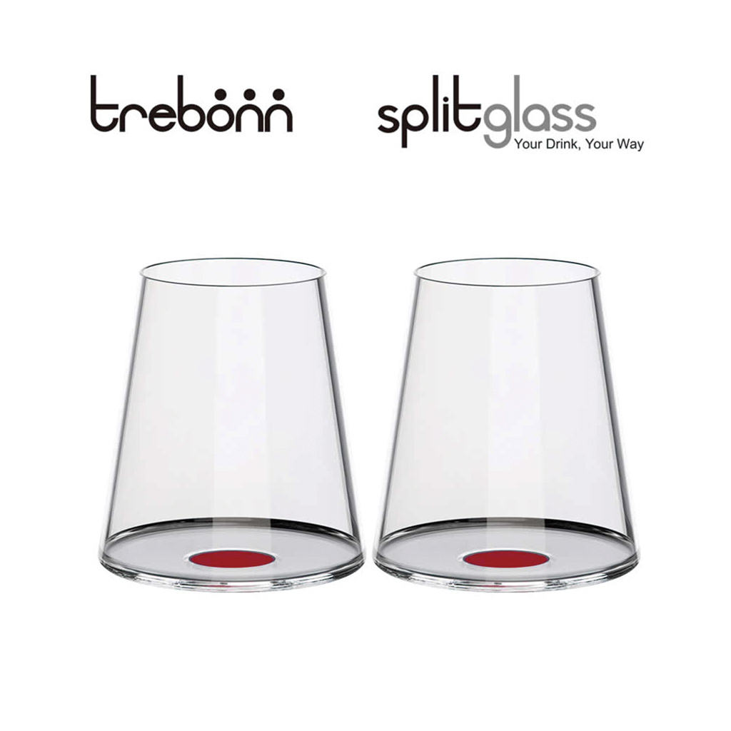 trebonn SplitGlass 組合式紅酒酒杯/紅（不含梗）