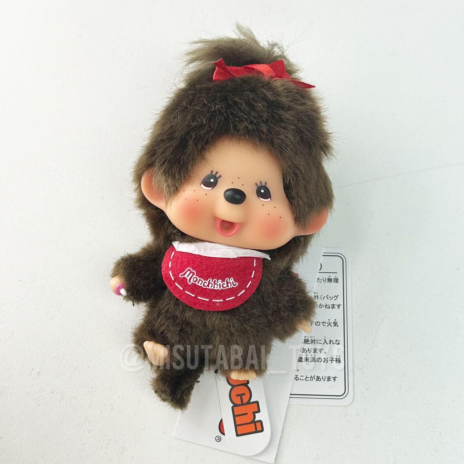 Big Face Monchhichi SS Girl Keychain