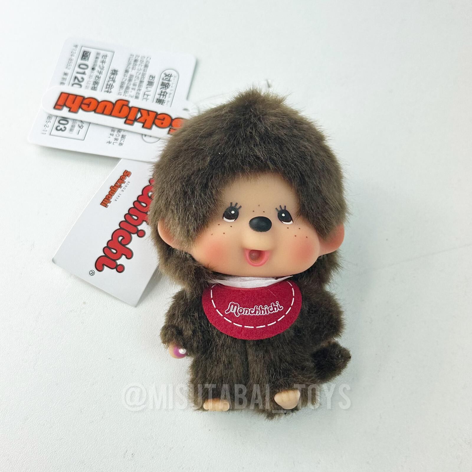 Big Face Monchhichi SS Boy Keychain